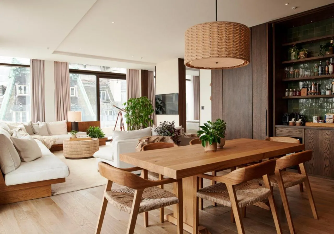 Living room in 1 Hotel Mayfair