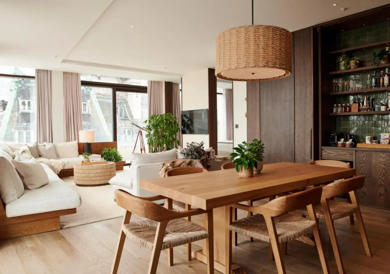 Living room in 1 Hotel Mayfair Living room in 1 Hotel Mayfair