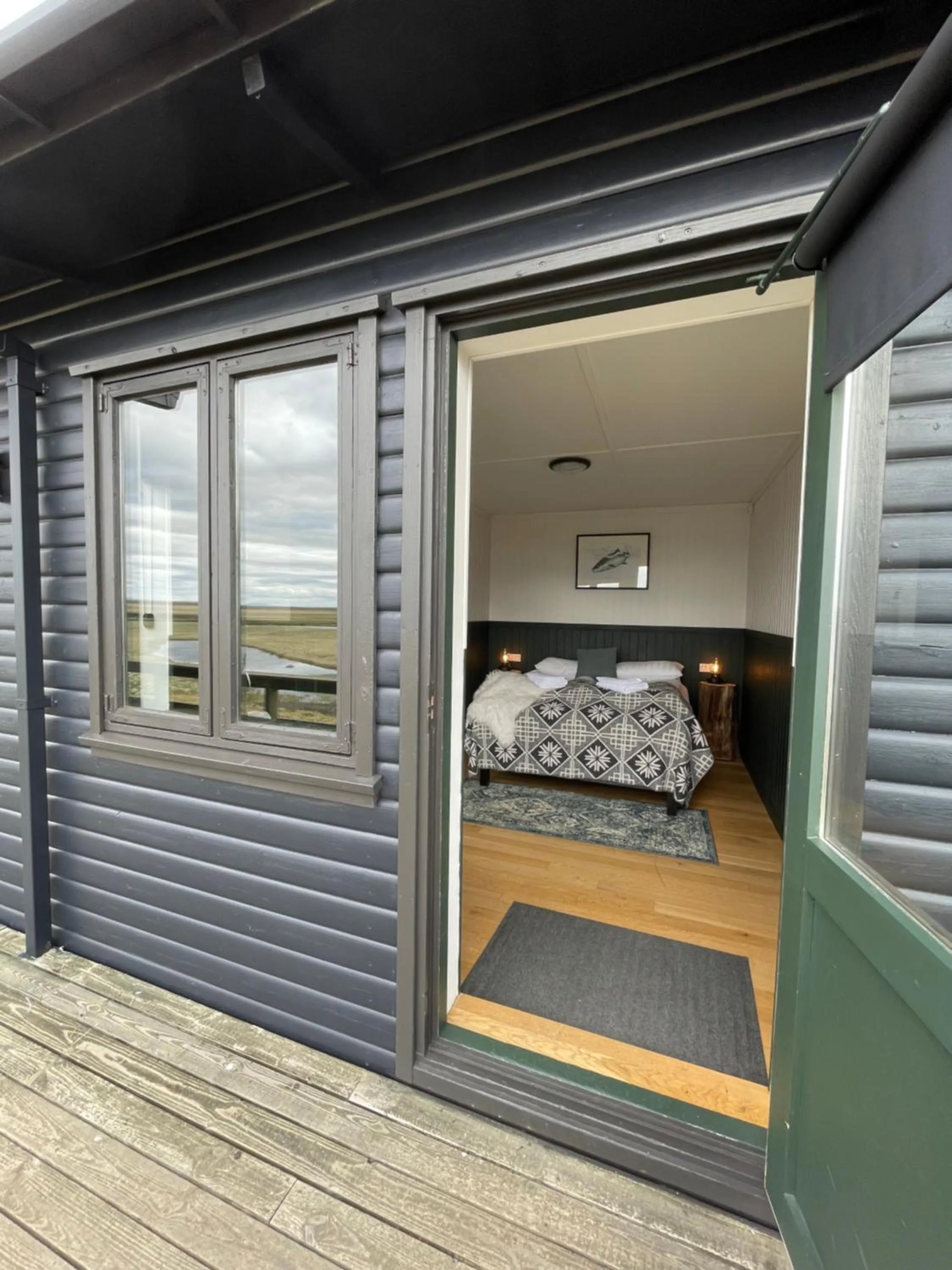 Bedroom in Aurora Lodge Hotel