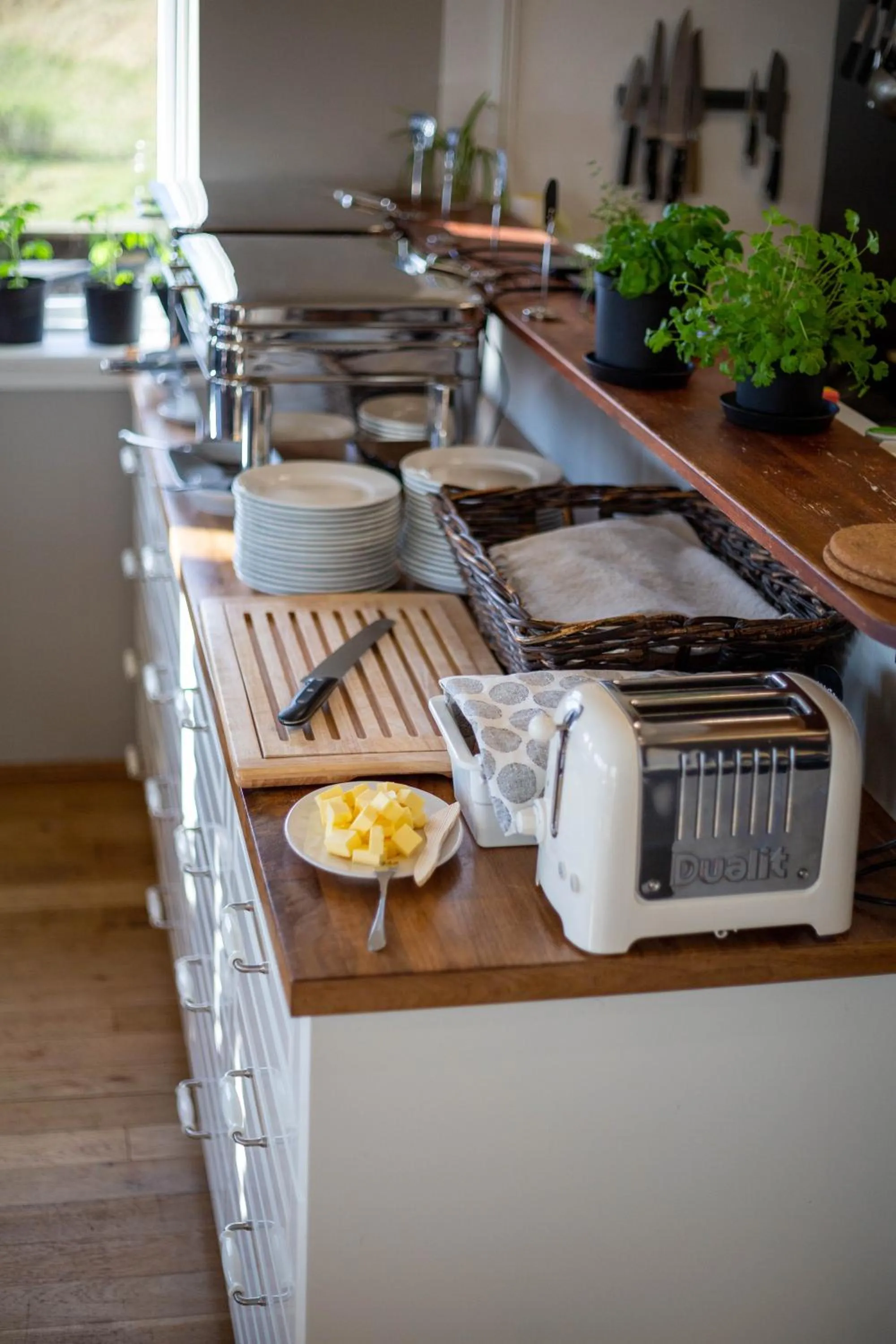 Breakfast in Aurora Lodge Hotel