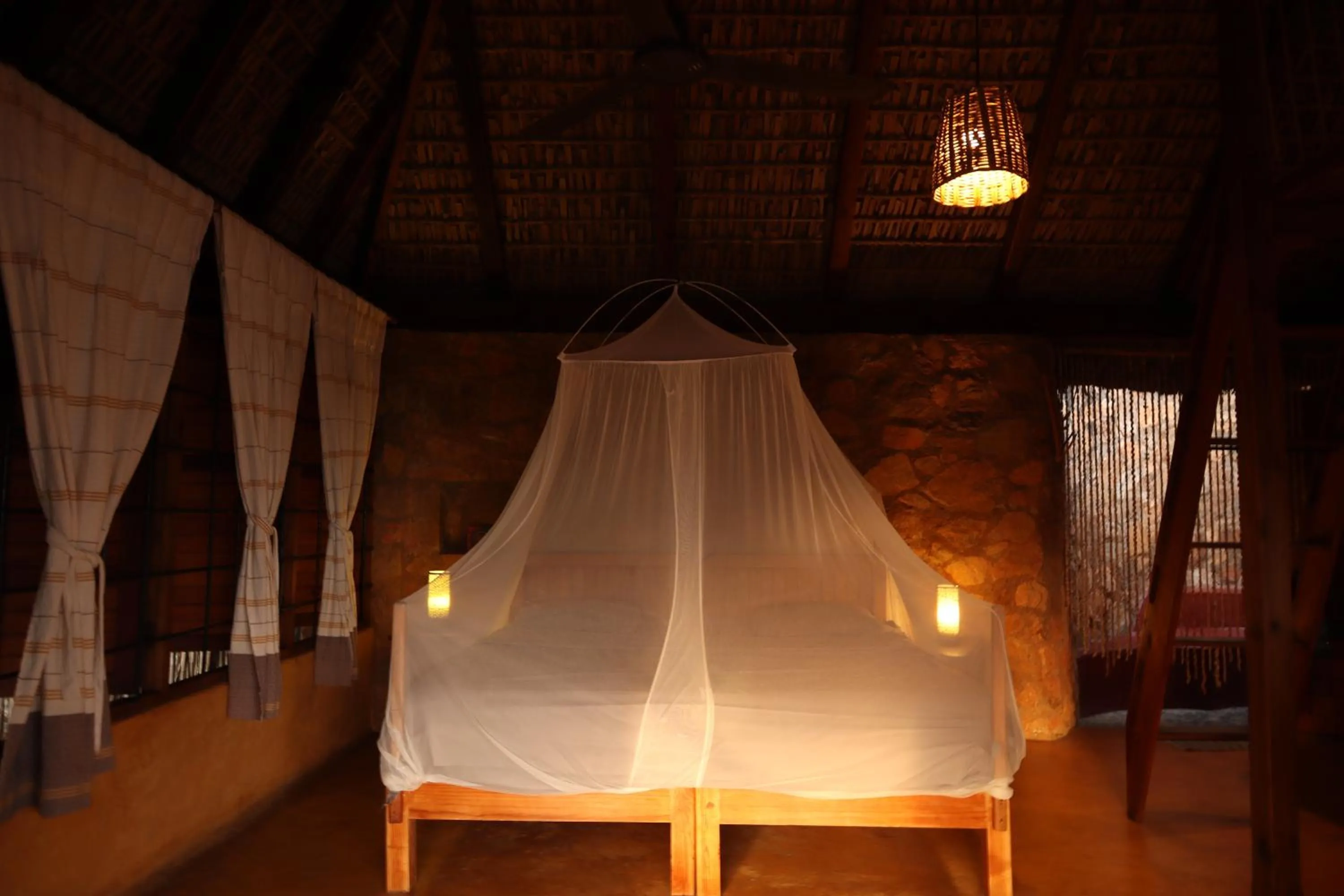 Bungalow with Sea View in LA LOMA LINDA, Bungalows, Yoga and Feldenkrais, STARLINK INTERNET
