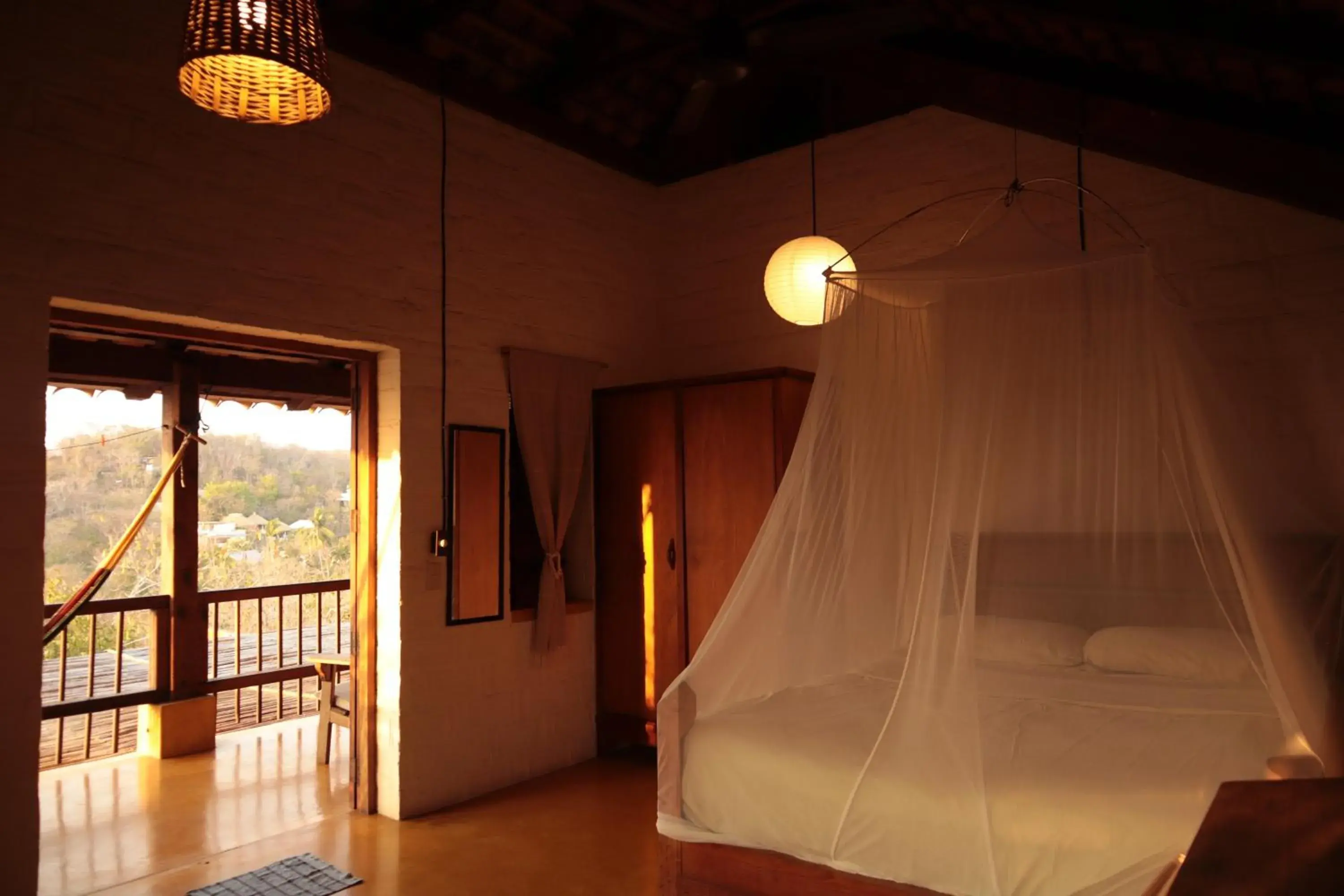 Deluxe Double Room with Balcony and Sea View in LA LOMA LINDA, Bungalows, Yoga and Feldenkrais, STARLINK INTERNET Deluxe Double Room with Balcony and Sea View in LA LOMA LINDA, Bungalows, Yoga and Feldenkrais, STARLINK INTERNET