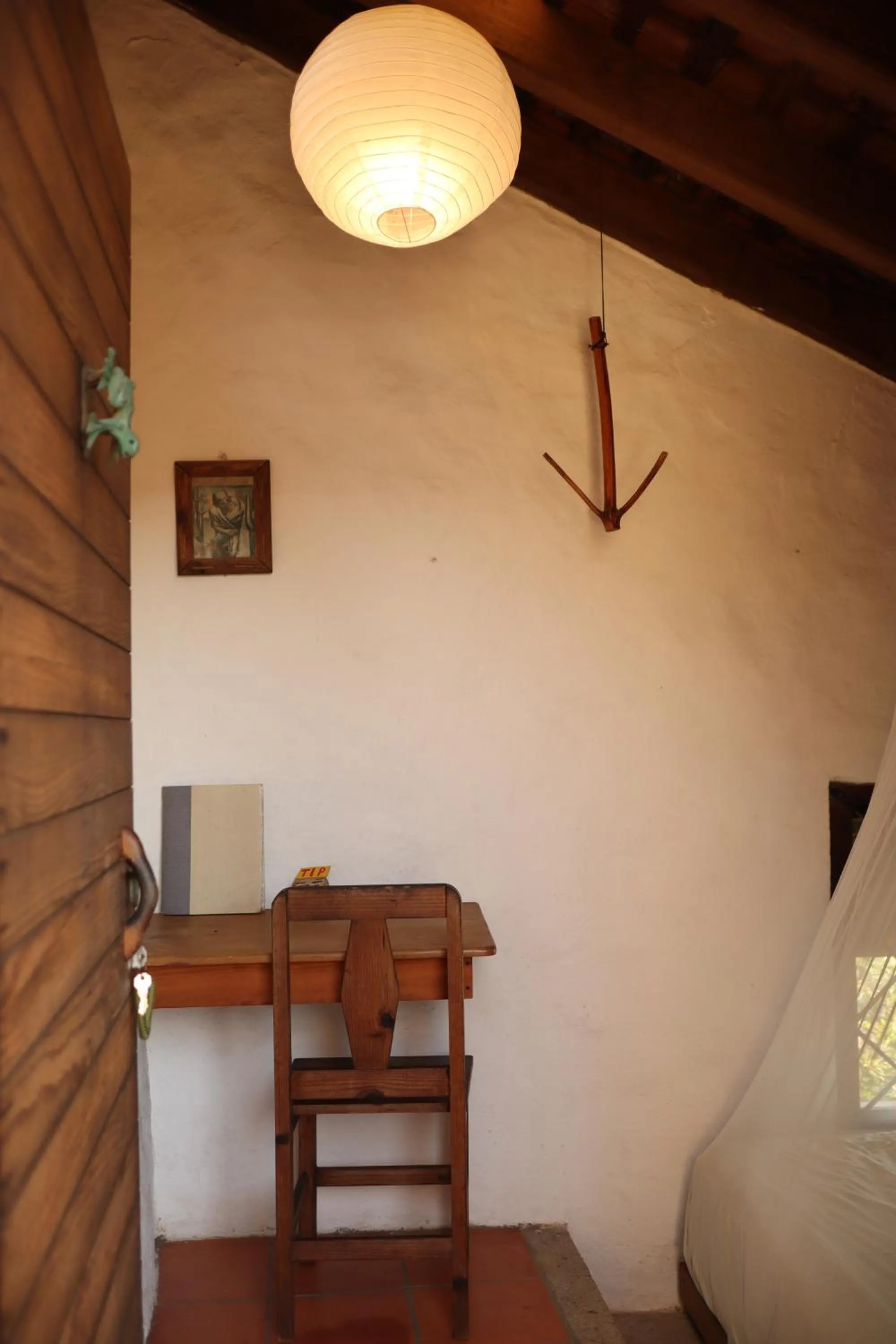 Queen Room with Sea View in LA LOMA LINDA, Bungalows, Yoga and Feldenkrais, STARLINK INTERNET