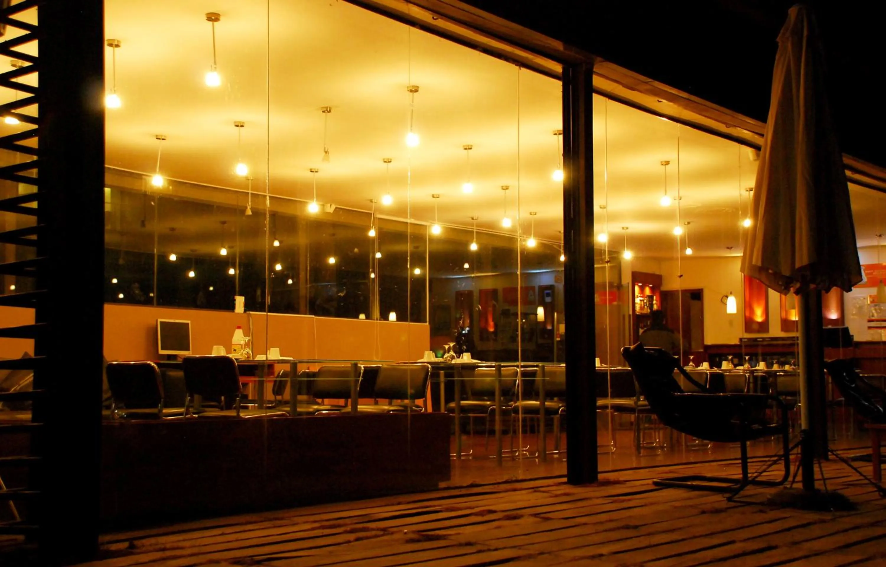 Patio in Hotel Onkel Inn Torres de Copacabana