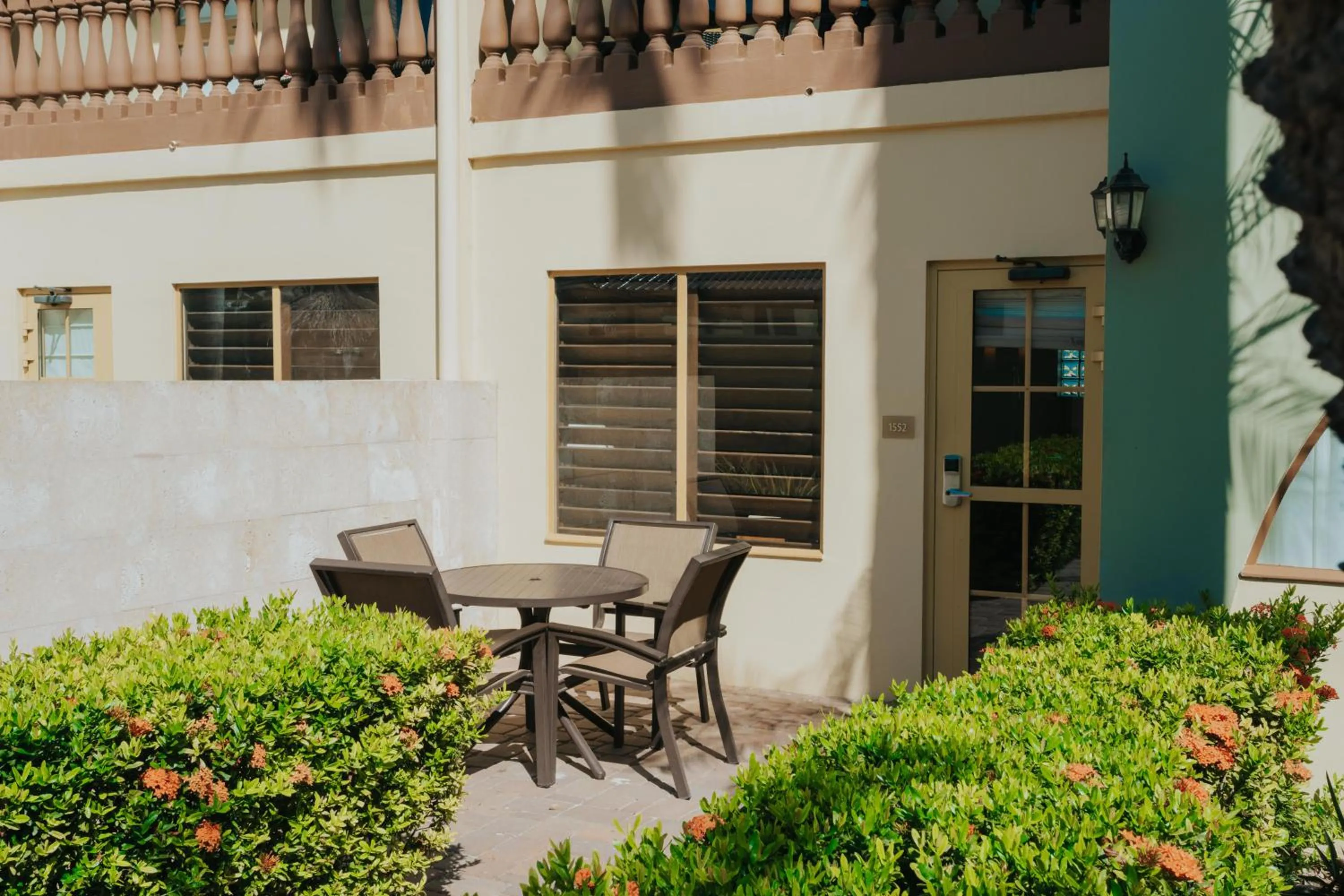 Patio in Eagle Aruba Resort
