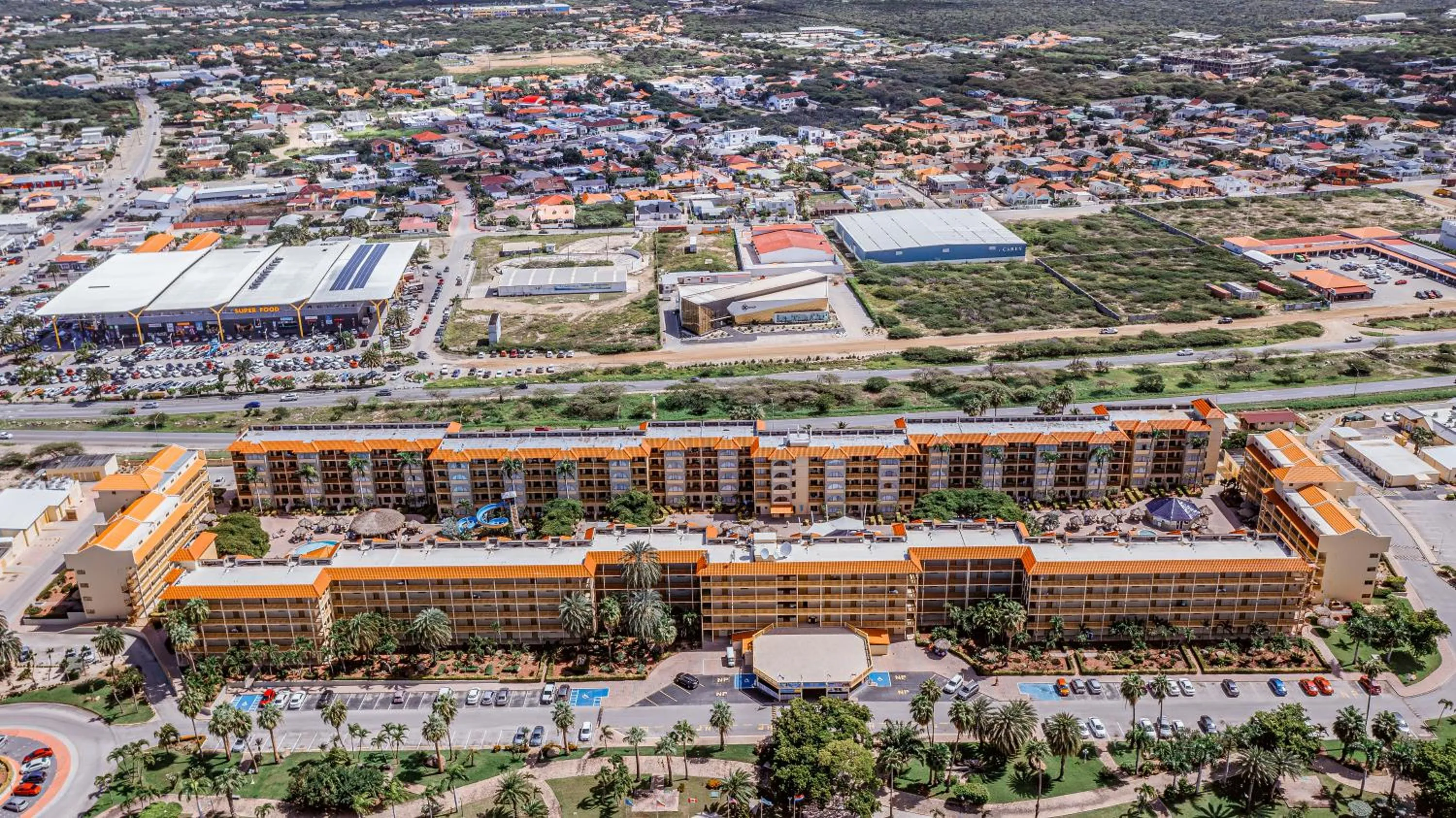 Landmark view in Eagle Aruba Resort