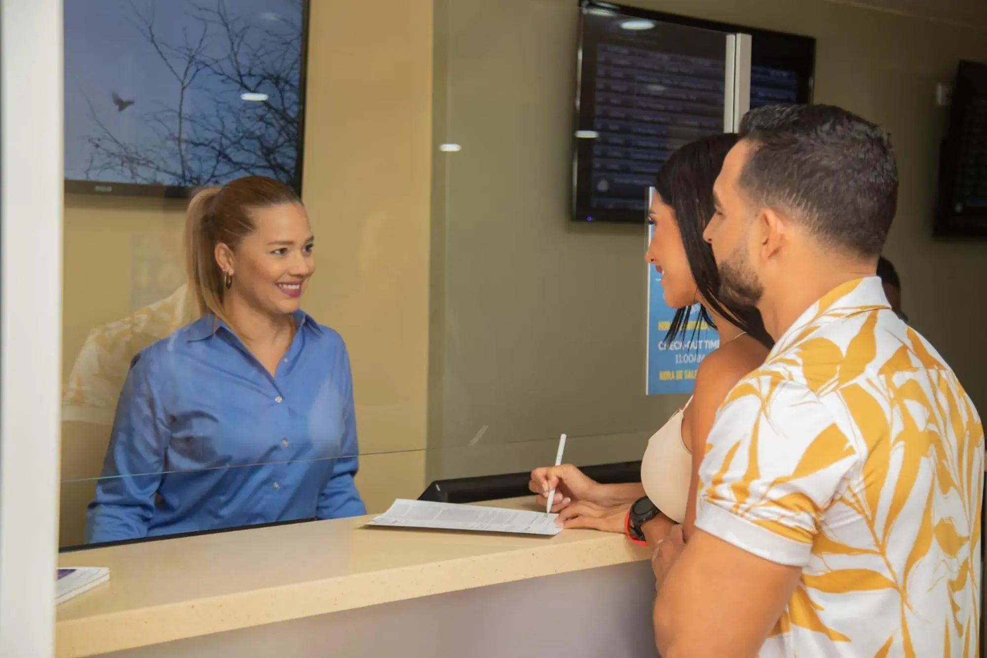 Lobby or reception in Eagle Aruba Resort Lobby or reception in Eagle Aruba Resort