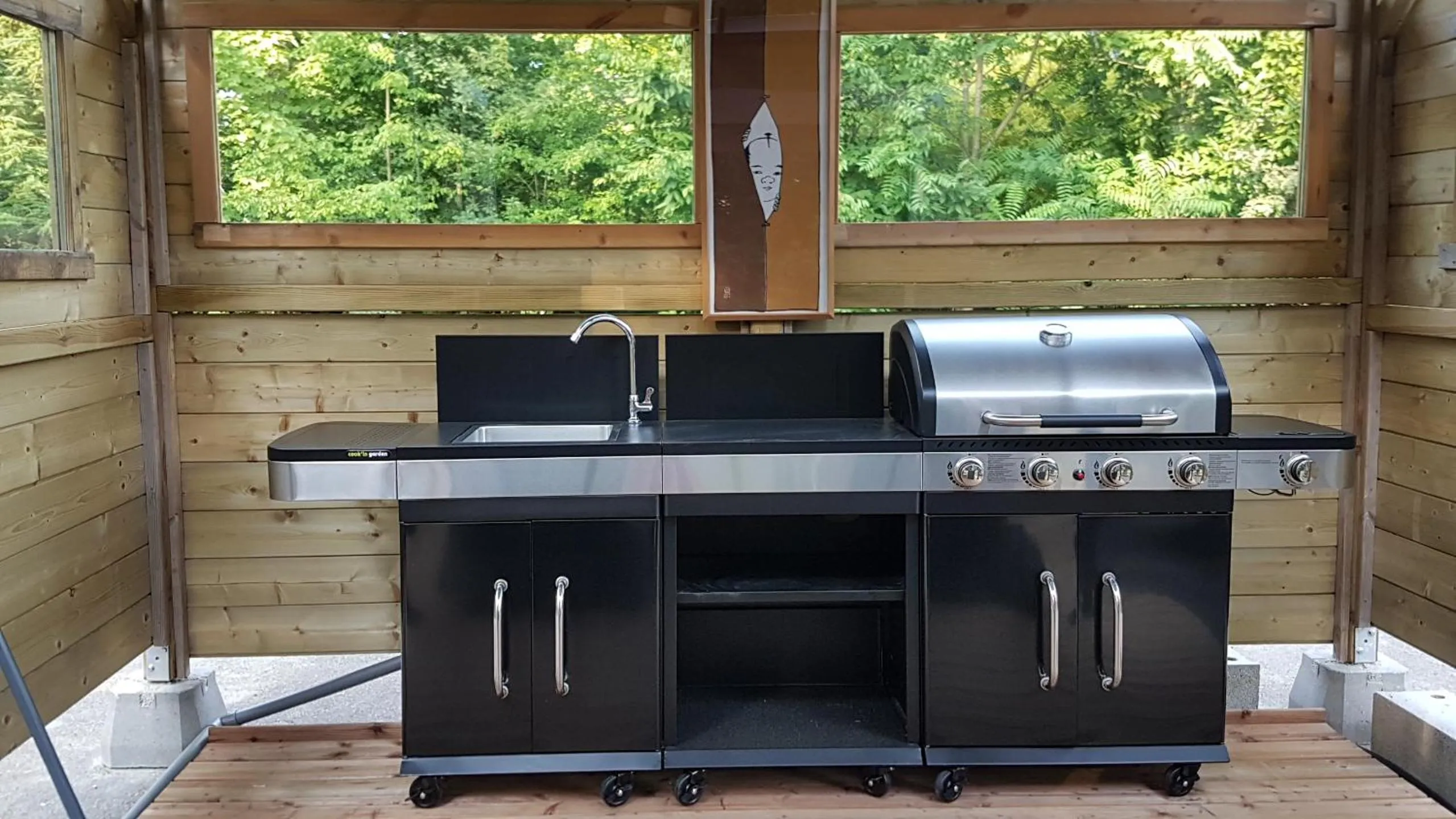 BBQ facilities in Le Clos des Écureuils