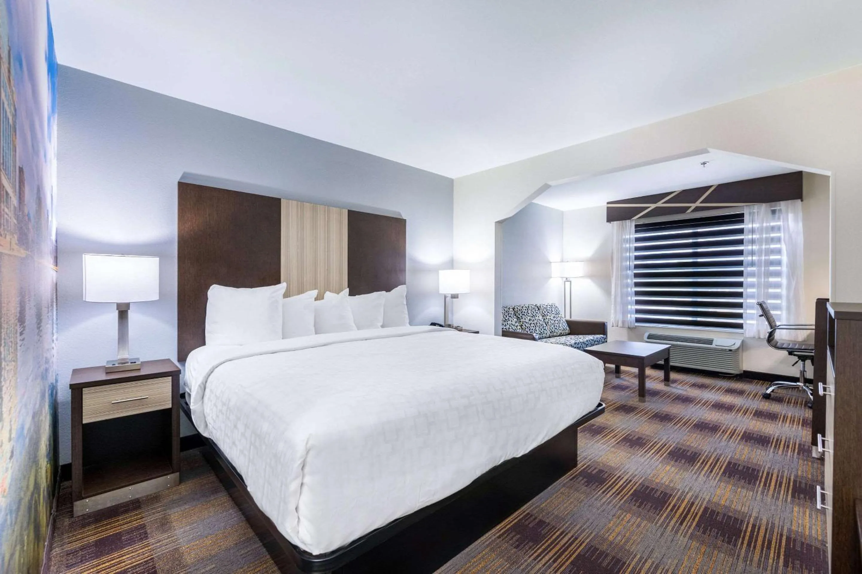 Photo of the whole room, Bed in Clarion Pointe Madison-Huntsville