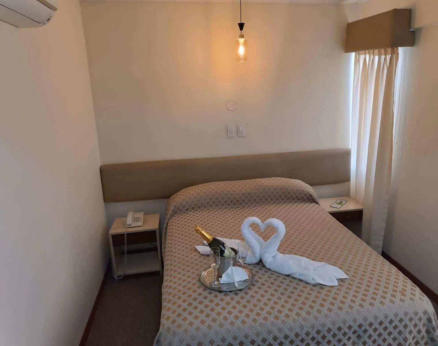 Bed in Hotel Melodia