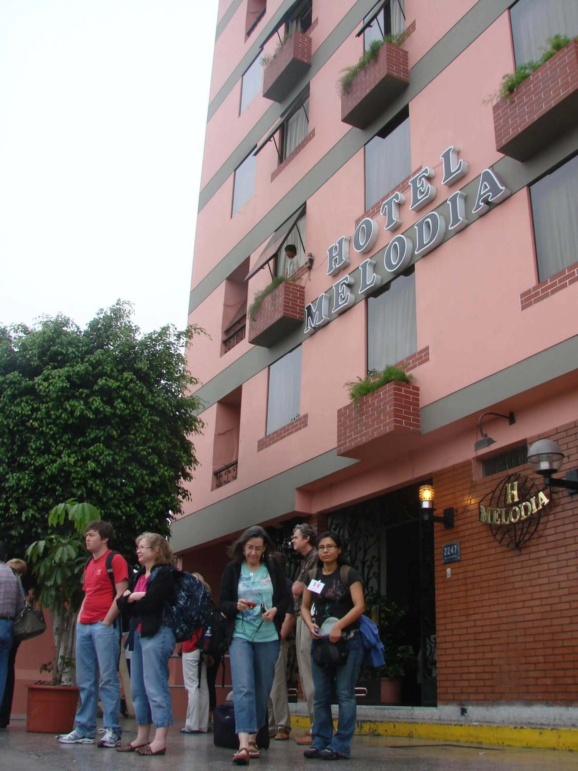 People in Hotel Melodia