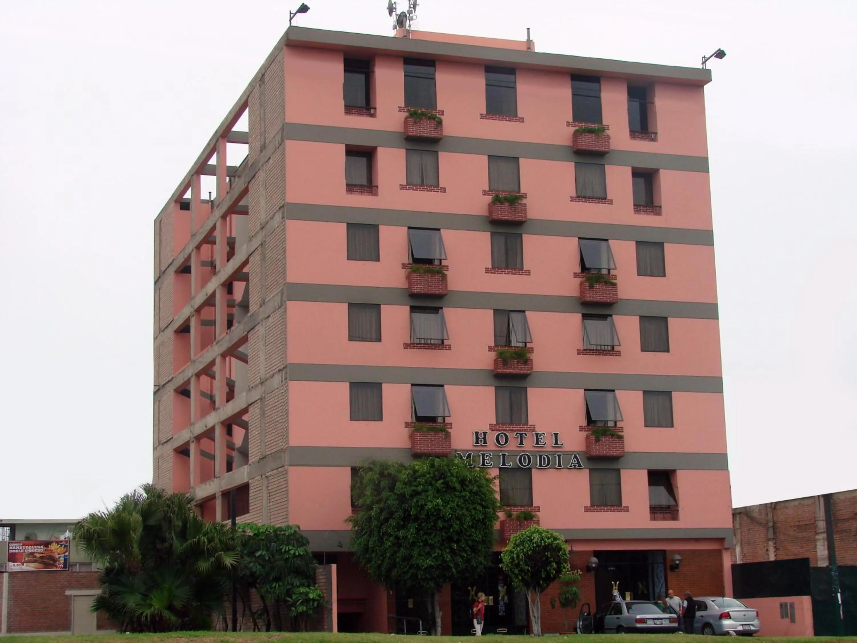 Facade/entrance in Hotel Melodia