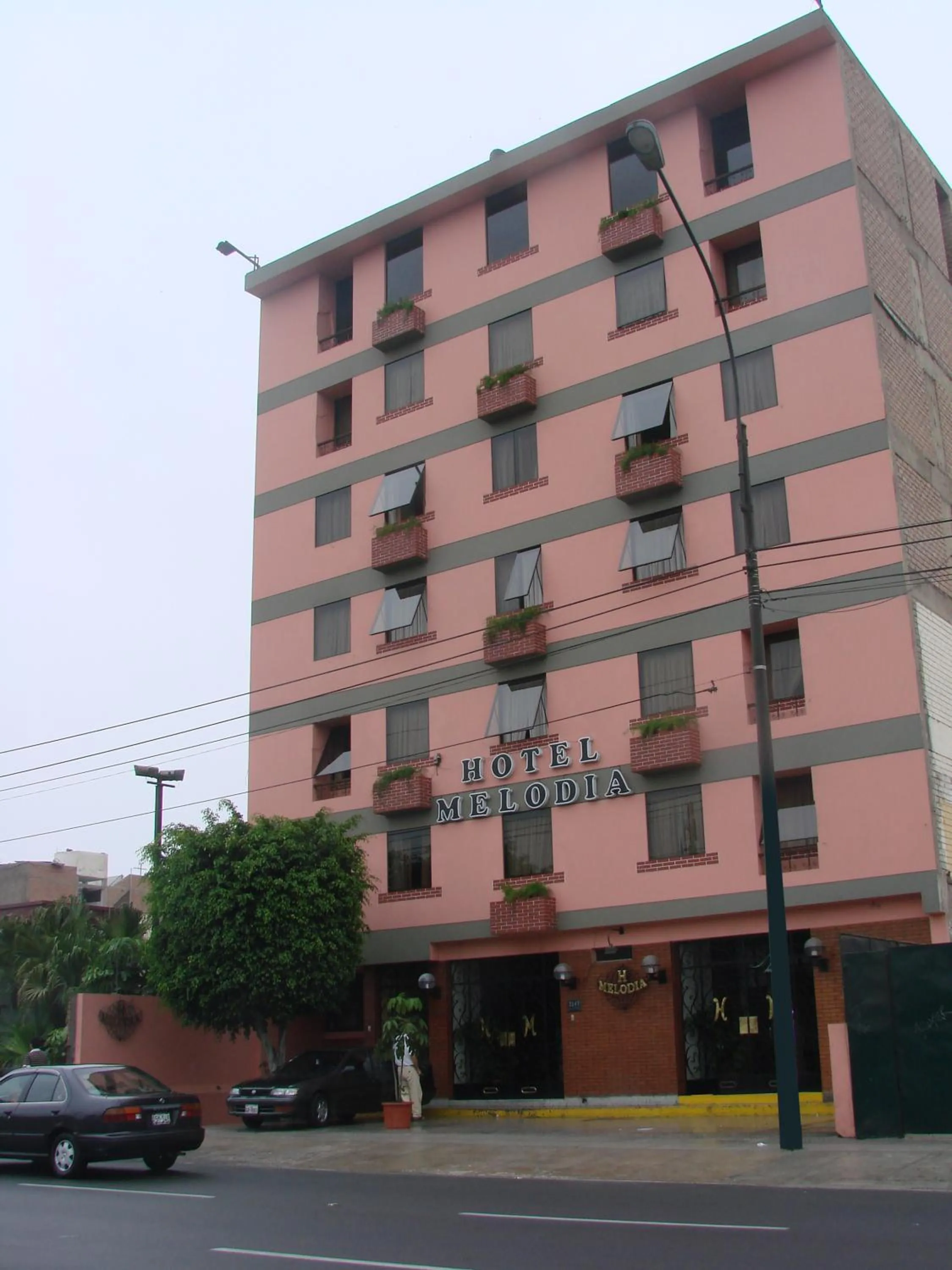 Facade/entrance in Hotel Melodia