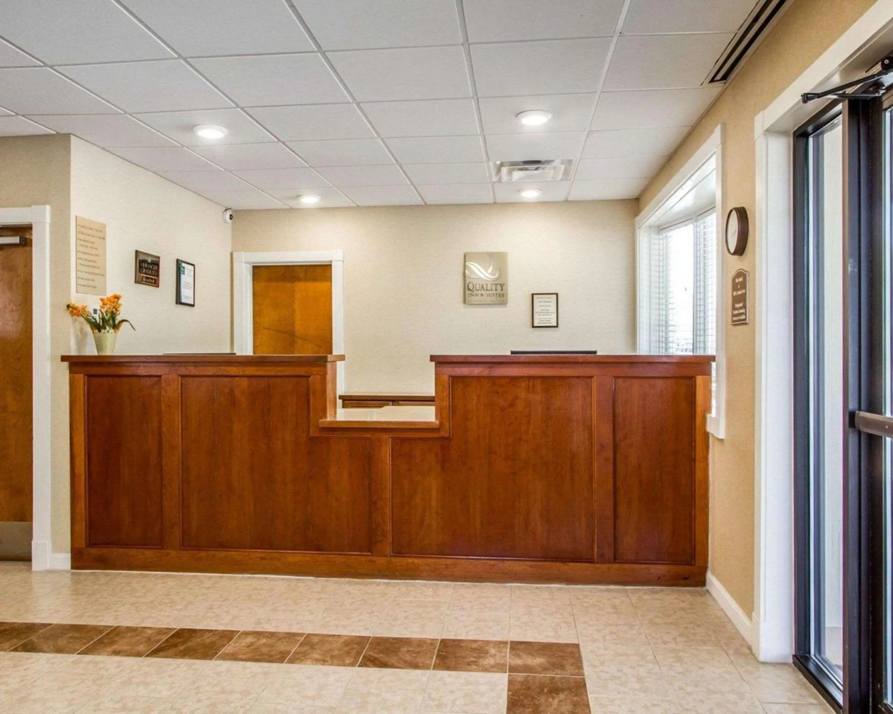 Lobby or reception in Quality Inn & Suites South Portland