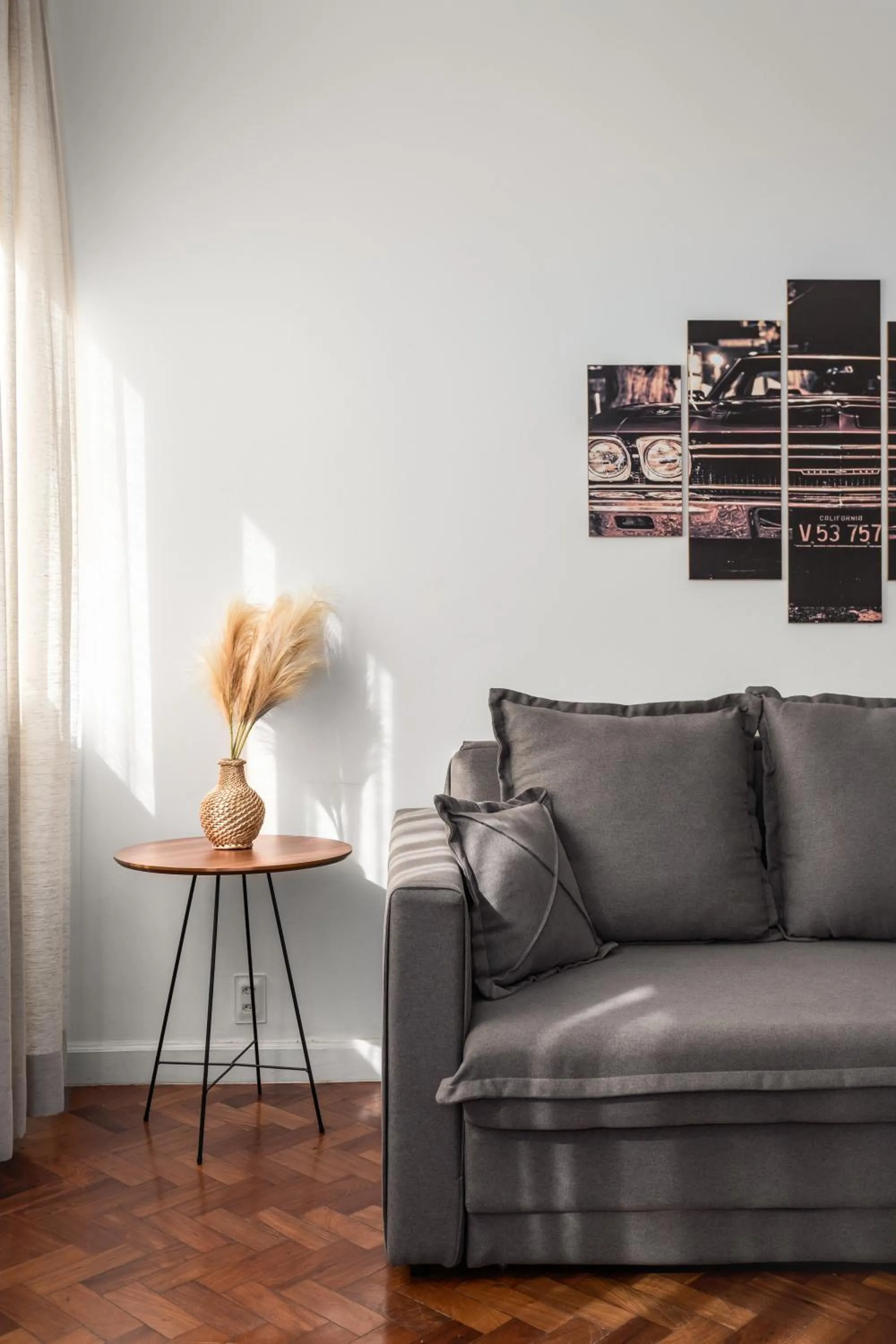 Living room in Unhotel - Charmoso Apartamento Temporada com 3 quartos em Copacabana