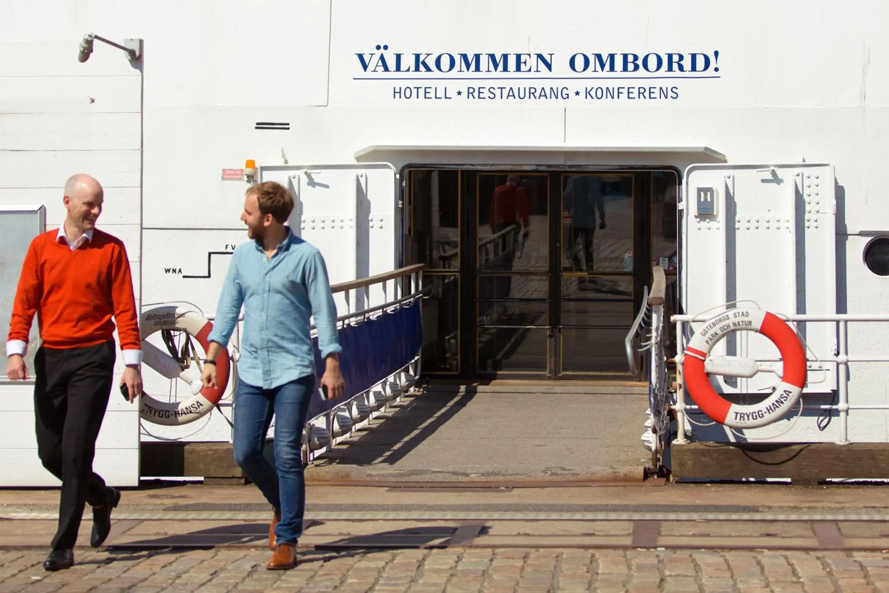 Facade/entrance in Hotel Barken Viking Facade/entrance in Hotel Barken Viking