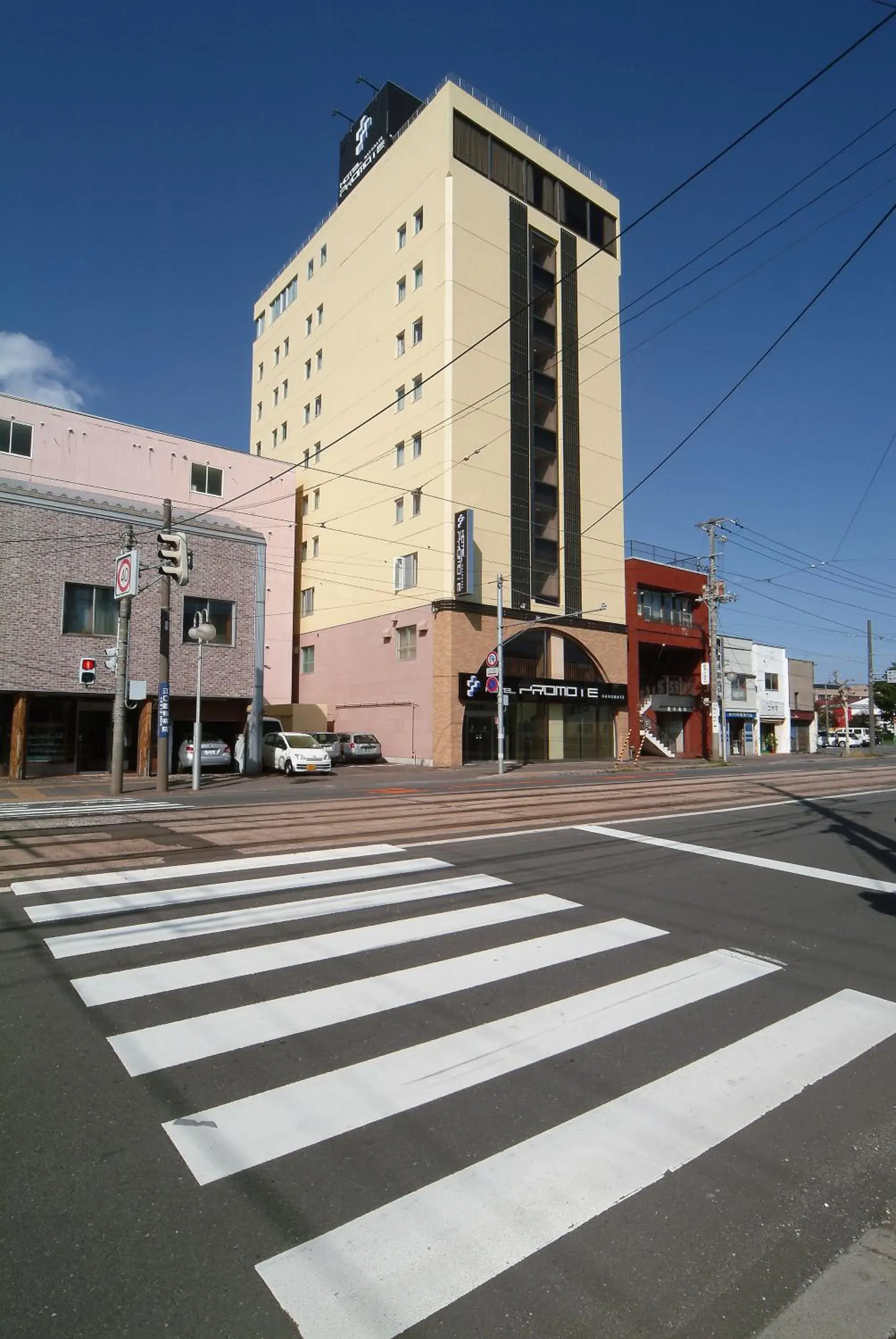 Property building in Hotel Promote Hakodate Property building in Hotel Promote Hakodate