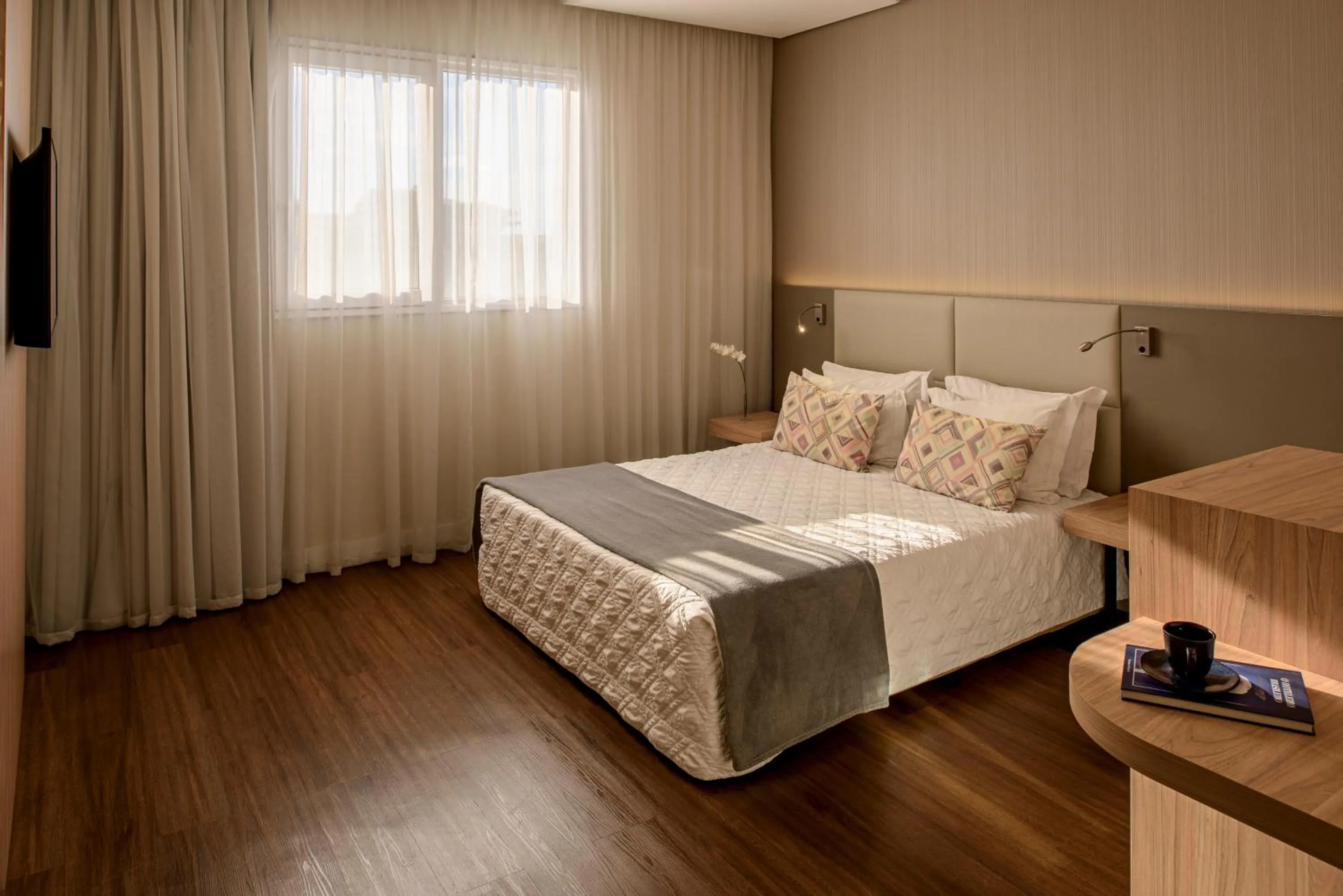Bed in Rio Hotel by Bourbon Campinas