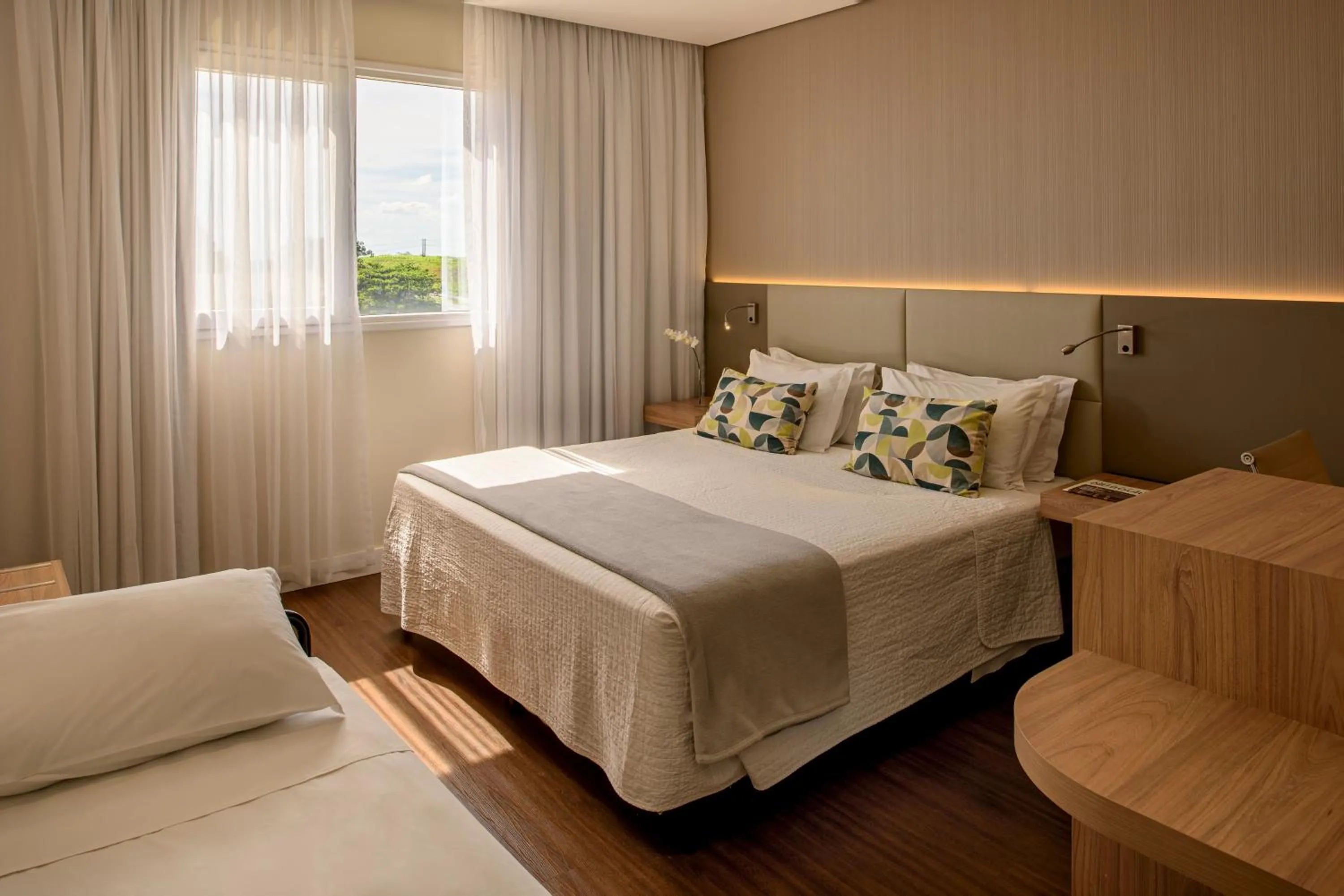 Bed in Rio Hotel by Bourbon Campinas