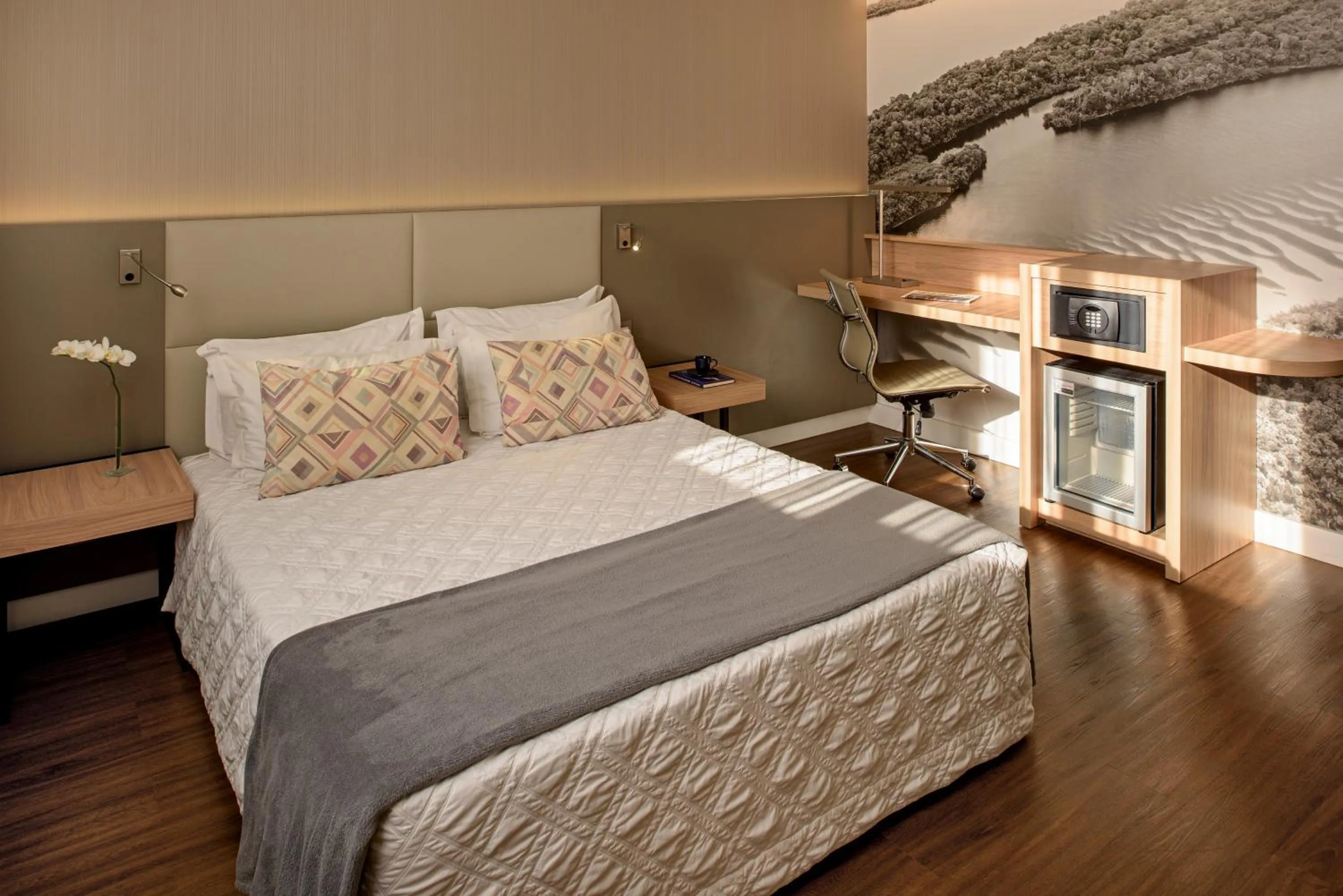 Bed in Rio Hotel by Bourbon Campinas