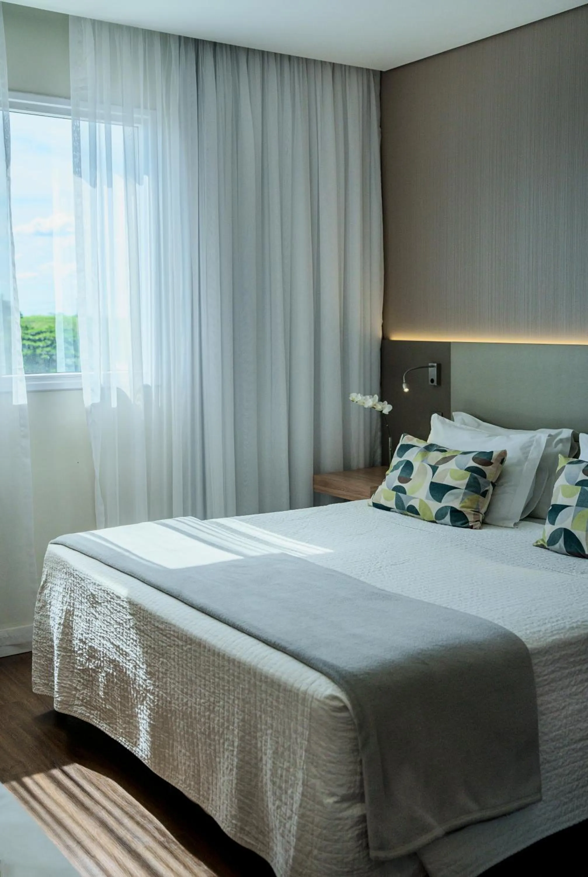 Bed in Rio Hotel by Bourbon Campinas