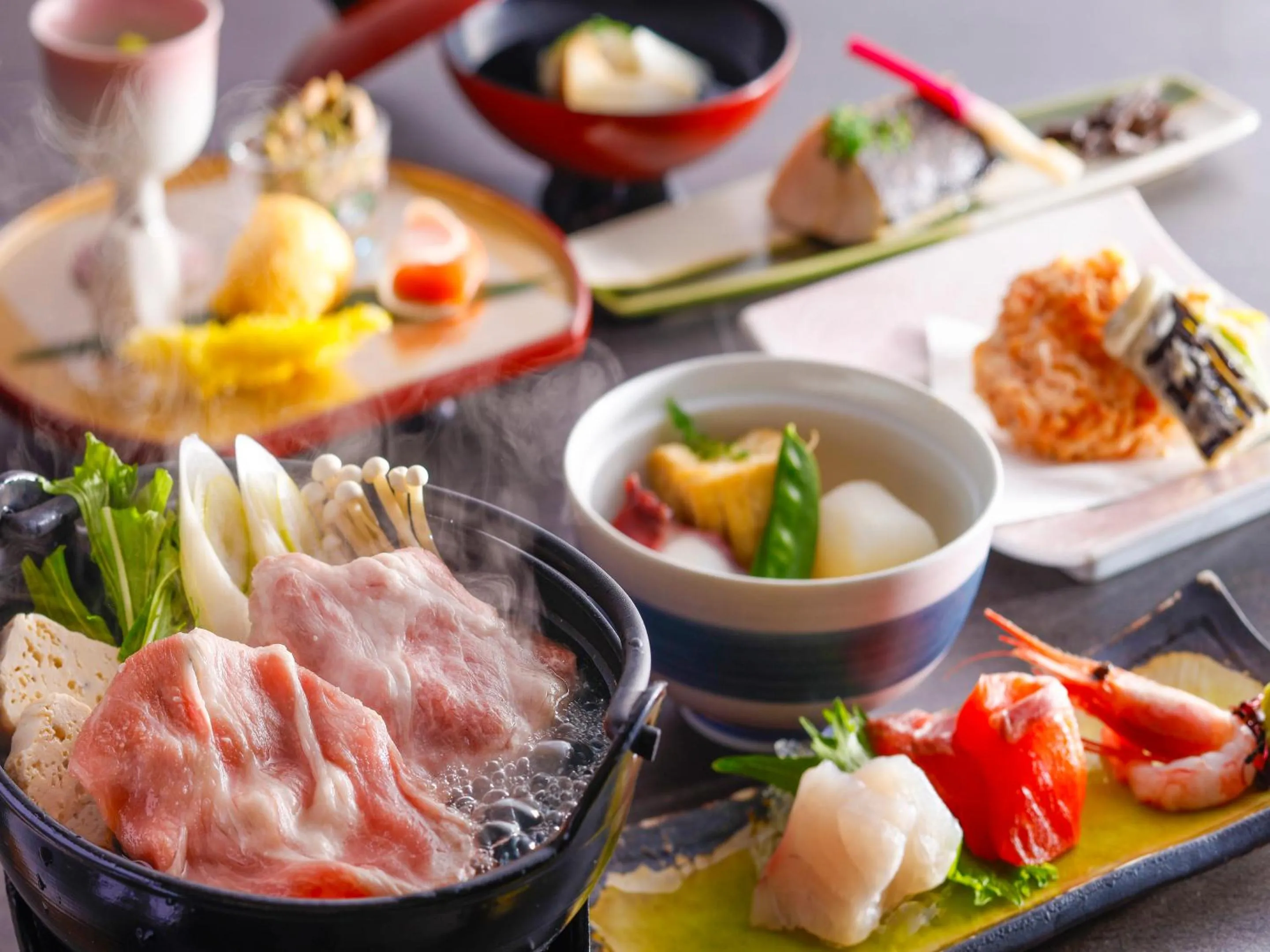 Food close-up in Wan Wan Paradise Takayama