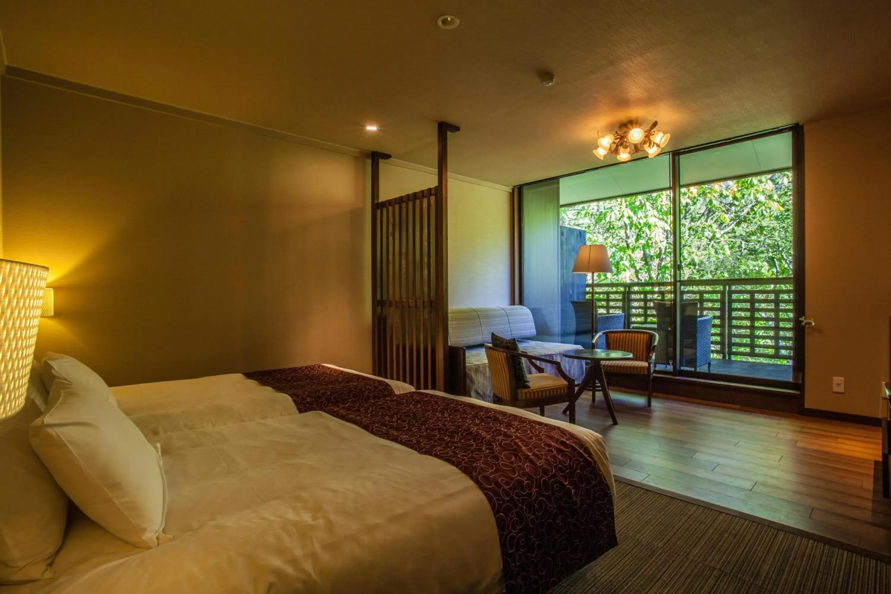 Photo of the whole room, Bed in Wan Wan Paradise Takayama Photo of the whole room, Bed in Wan Wan Paradise Takayama