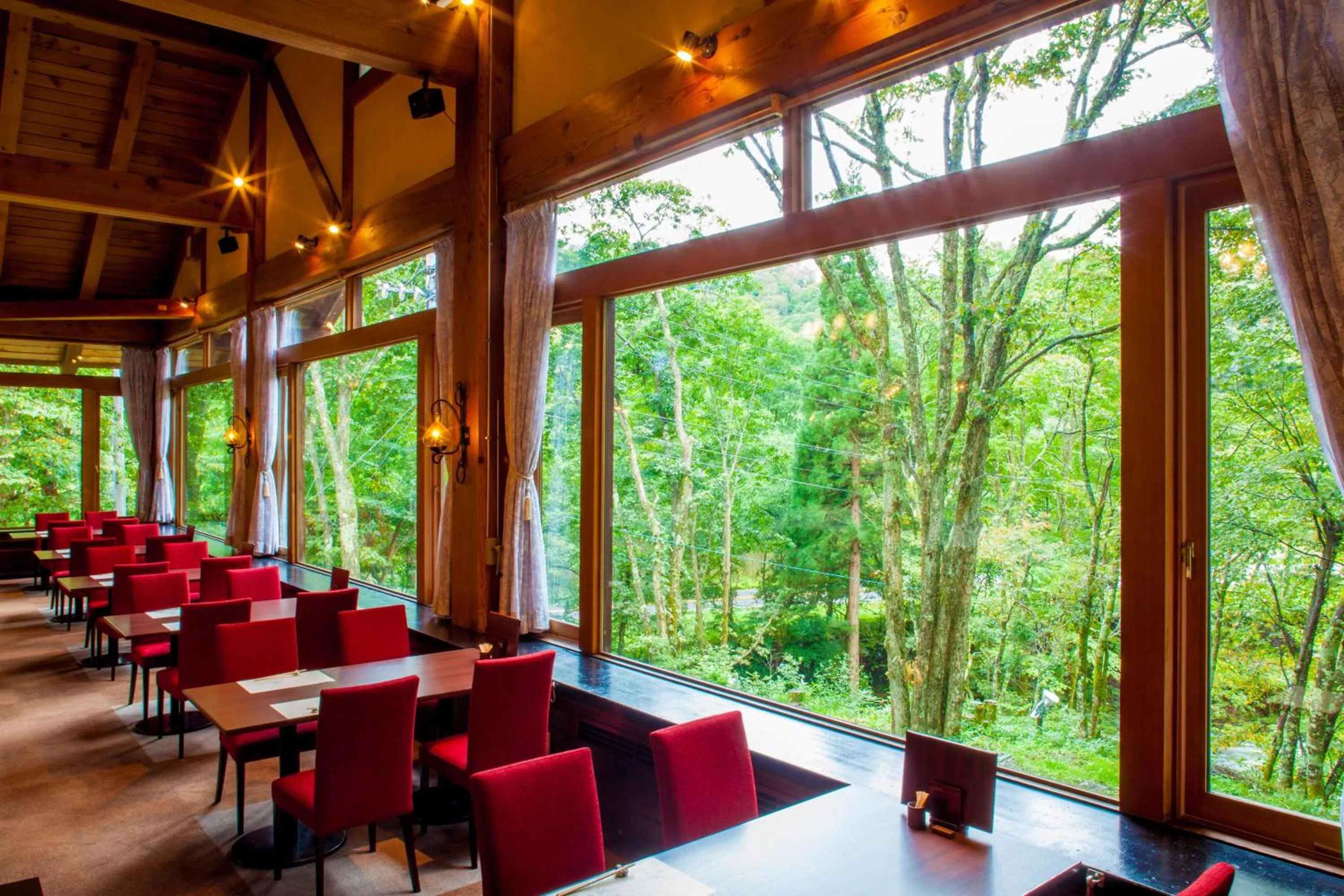 Restaurant/places to eat in Takayama Wan Wan Paradise Hotel & Cottage