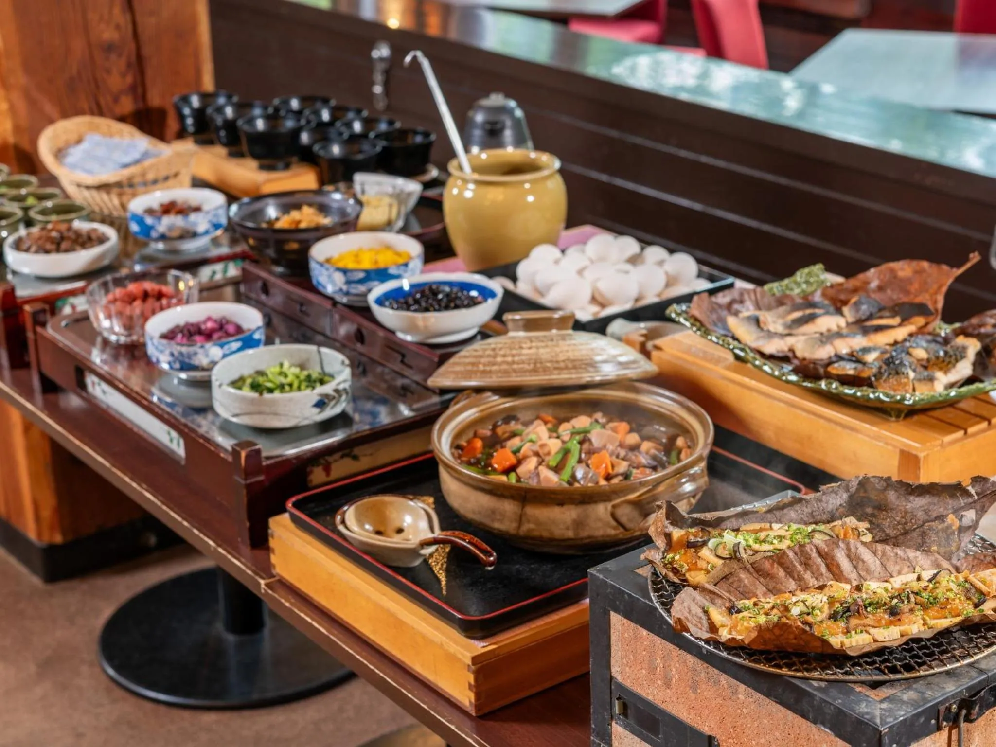 Breakfast in Takayama Wan Wan Paradise Hotel & Cottage