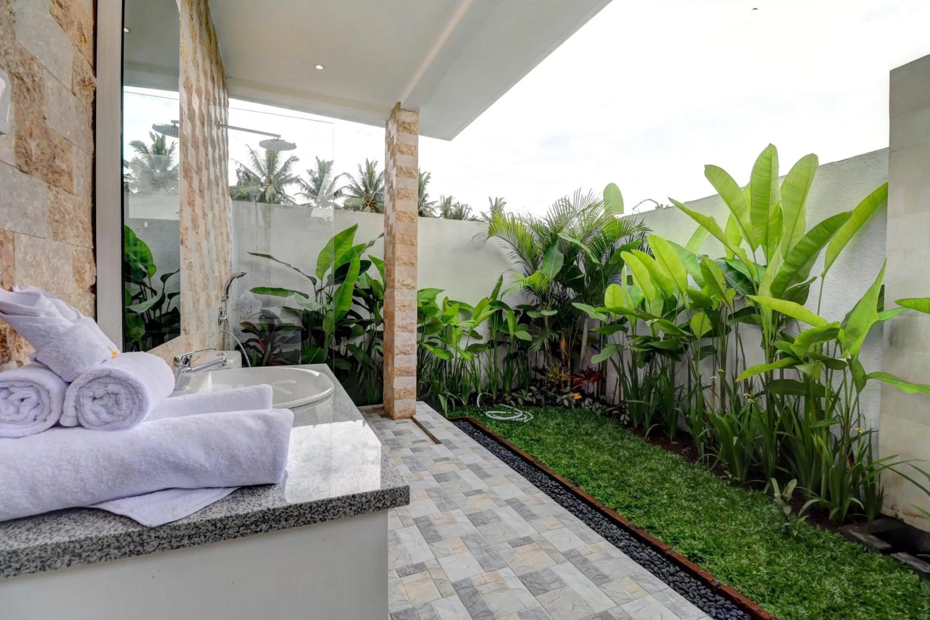 towels in Villa Tirta Padi 2 Ubud