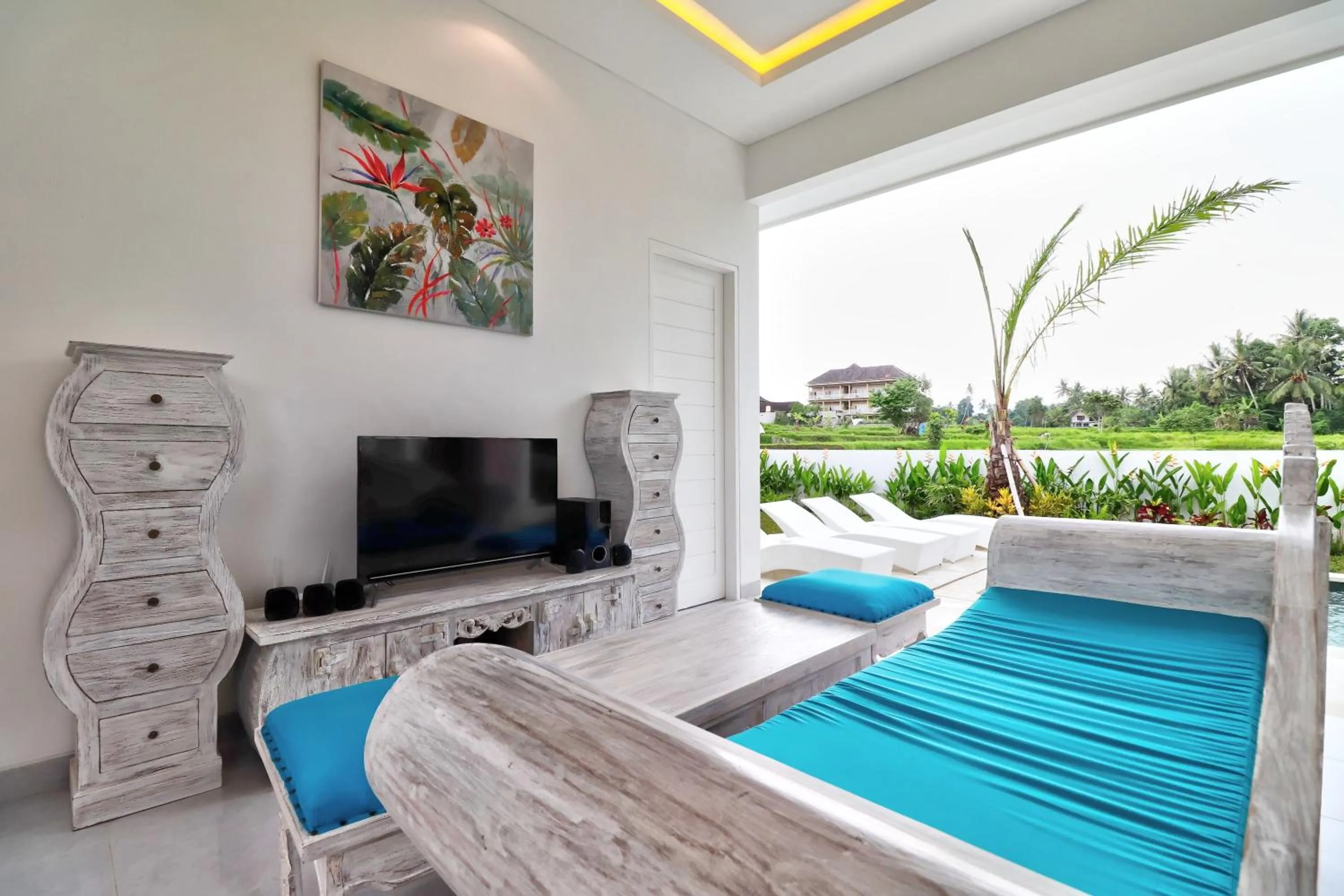 Living room in Villa Tirta Padi 2 Ubud