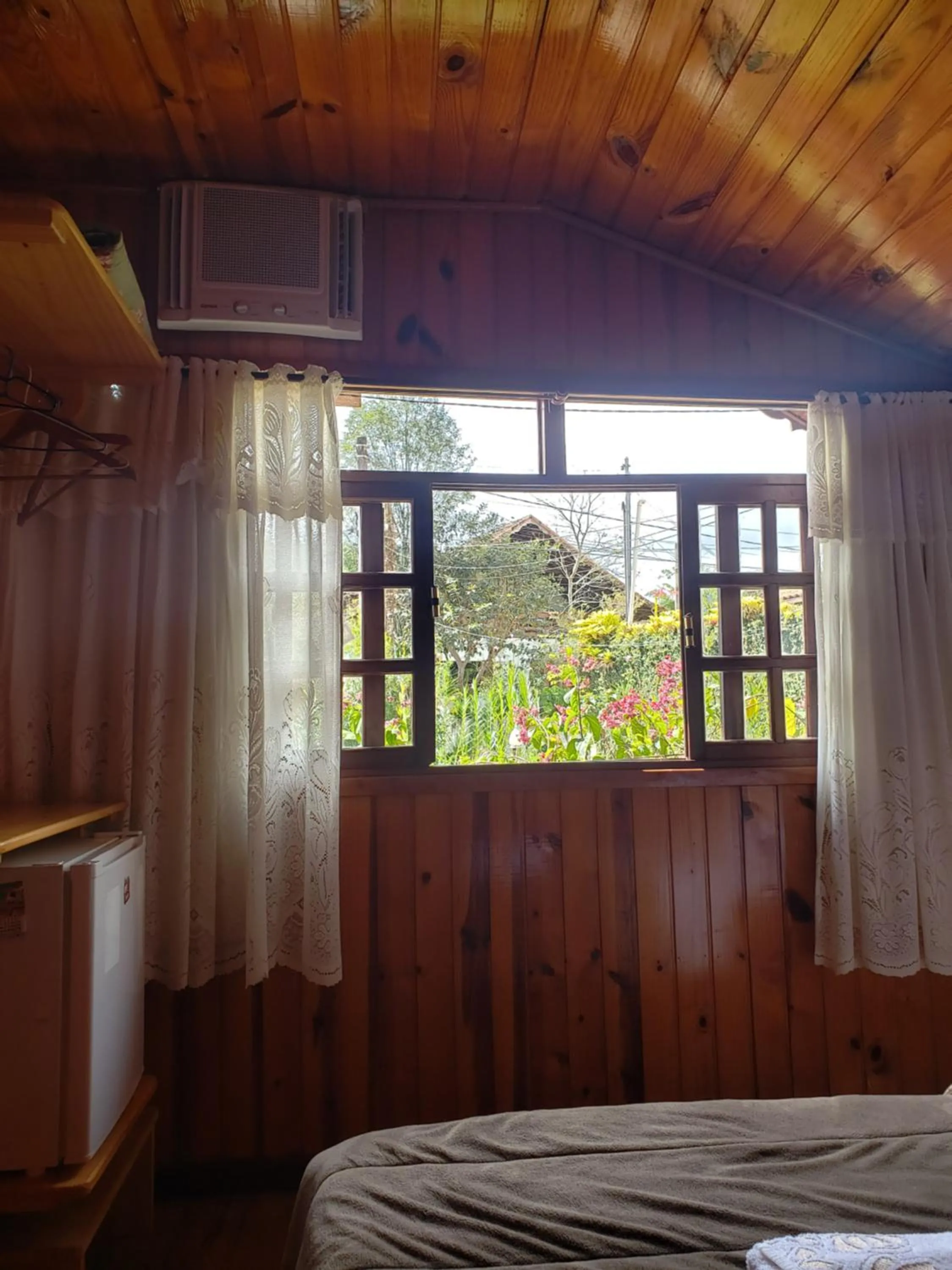 Bed in Pousada Bem Te Vi Lumiar