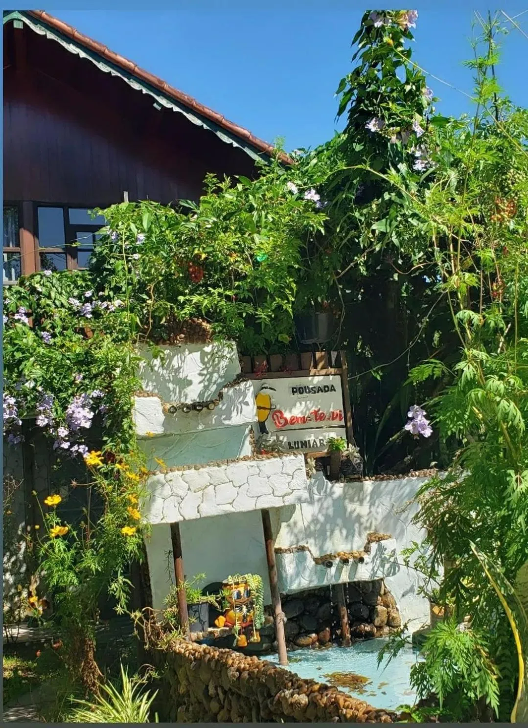 Garden in Pousada Bem Te Vi Lumiar