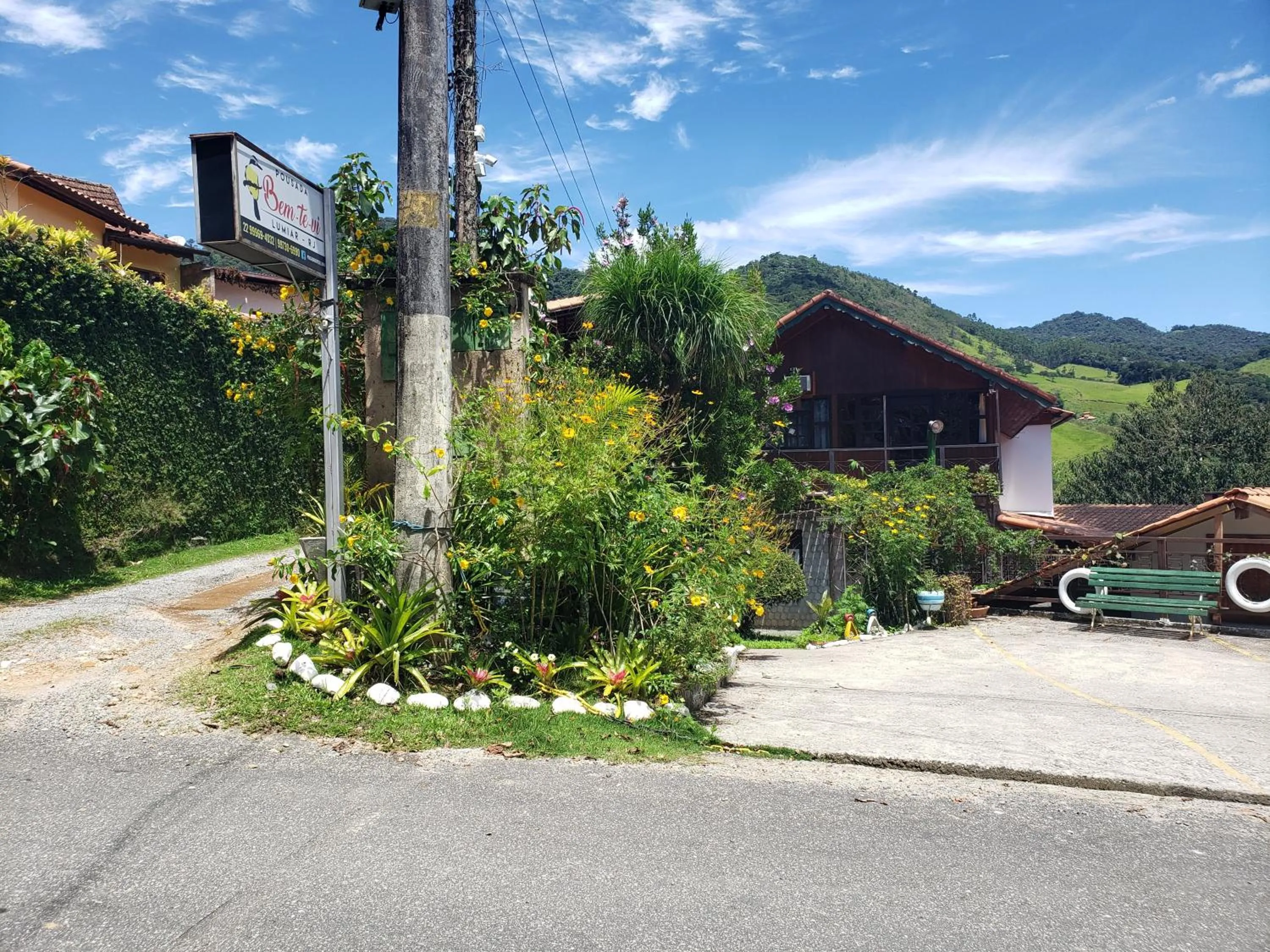 Property building in Pousada Bem Te Vi Lumiar