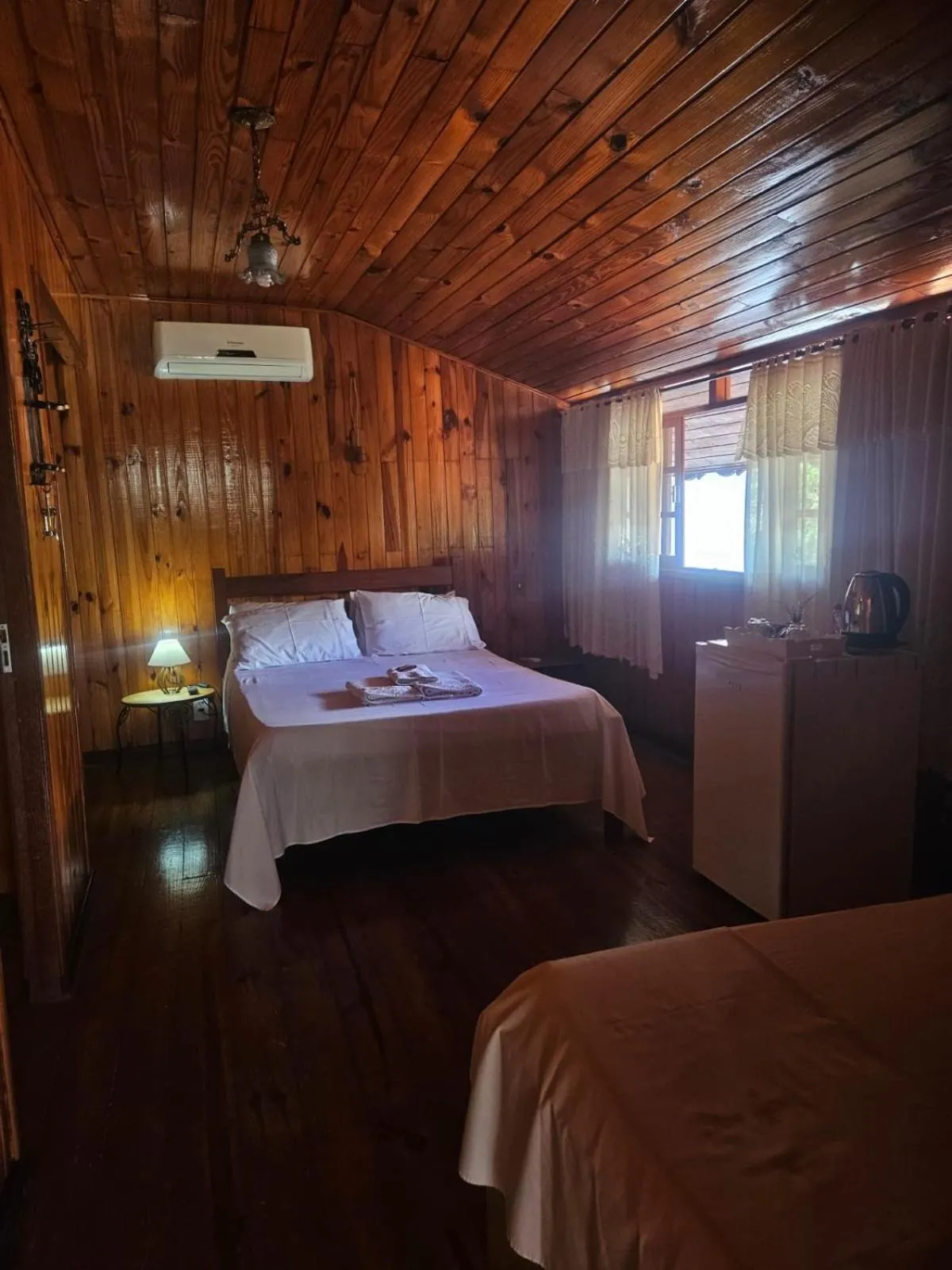 Bed in Pousada Bem Te Vi Lumiar