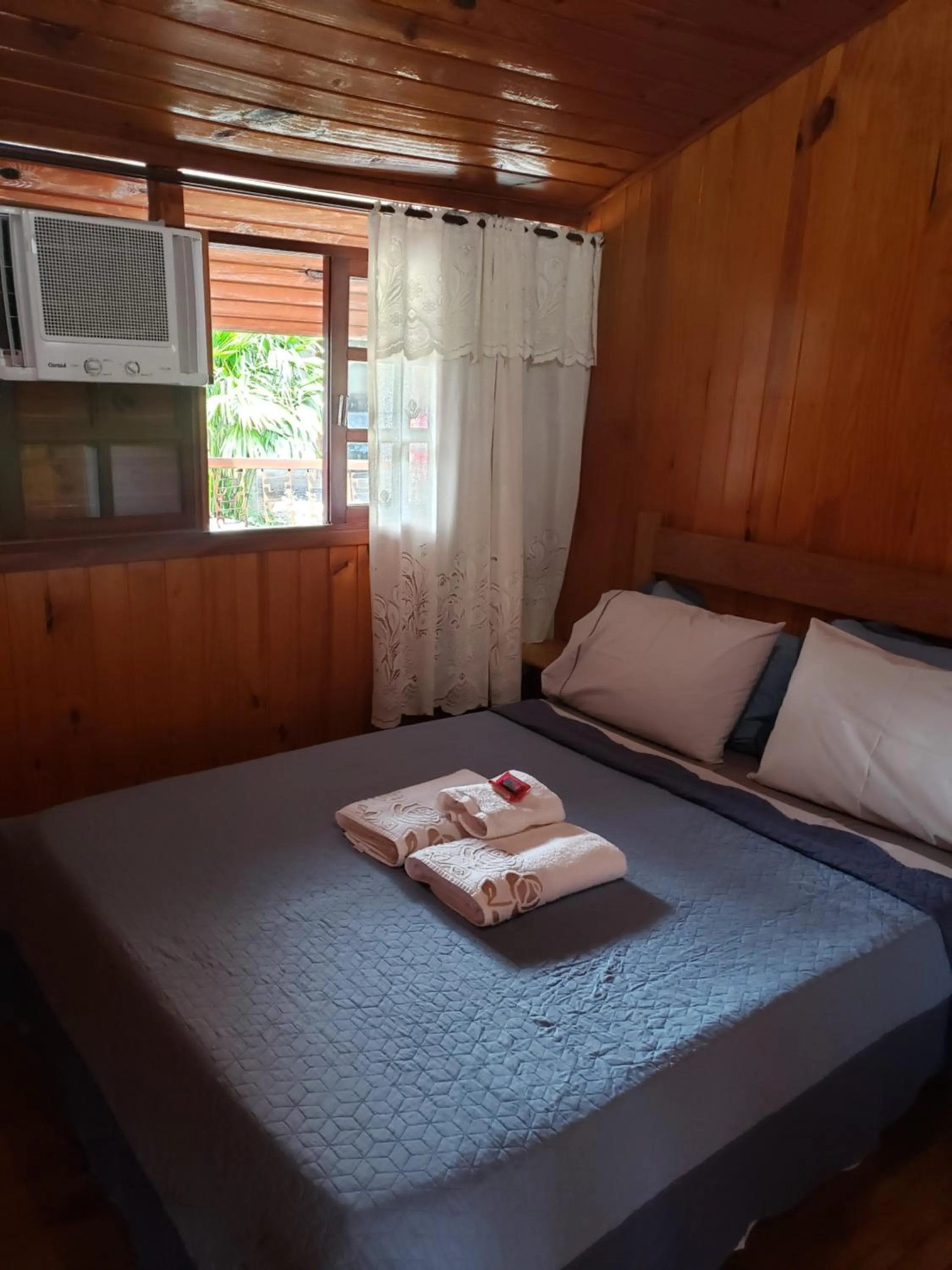 Bed in Pousada Bem Te Vi Lumiar