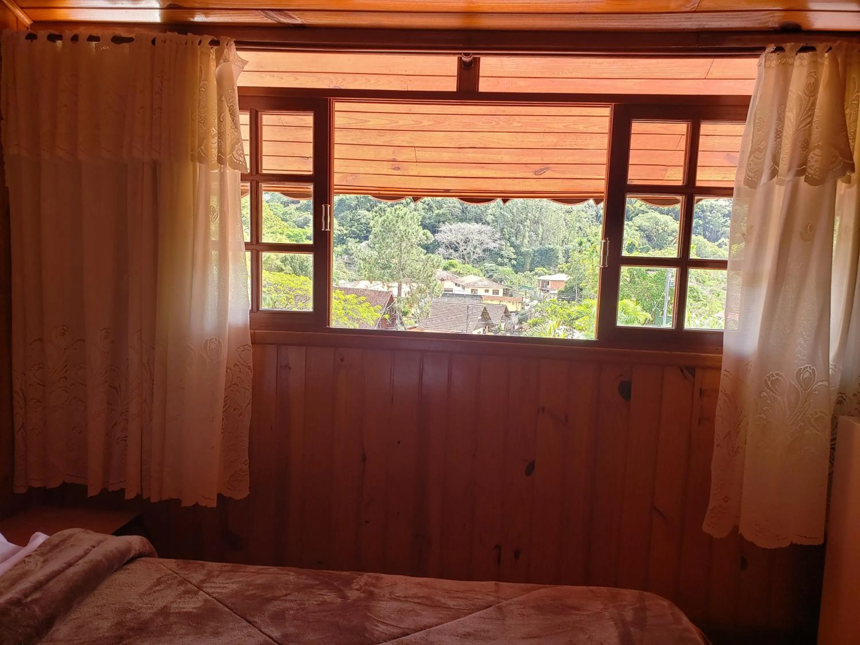 Bed in Pousada Bem Te Vi Lumiar