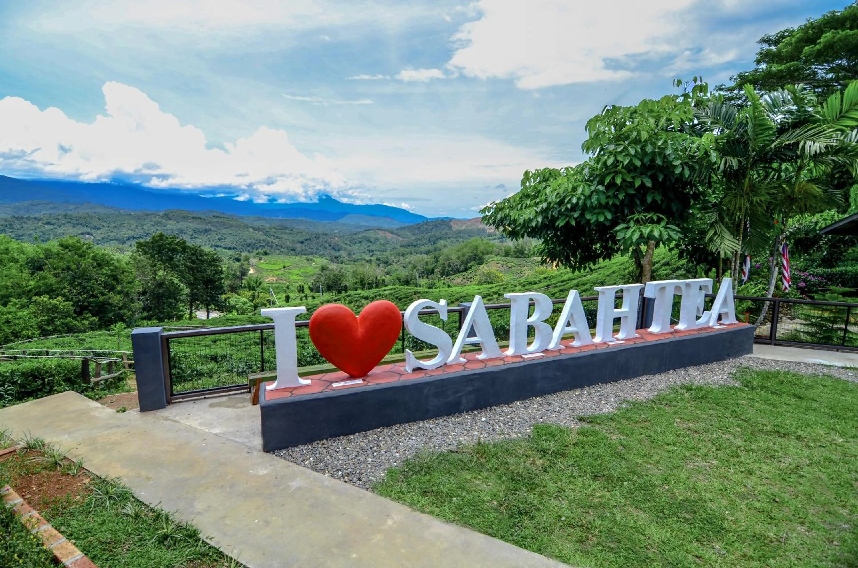 Nearby landmark in Sabah Tea Resort