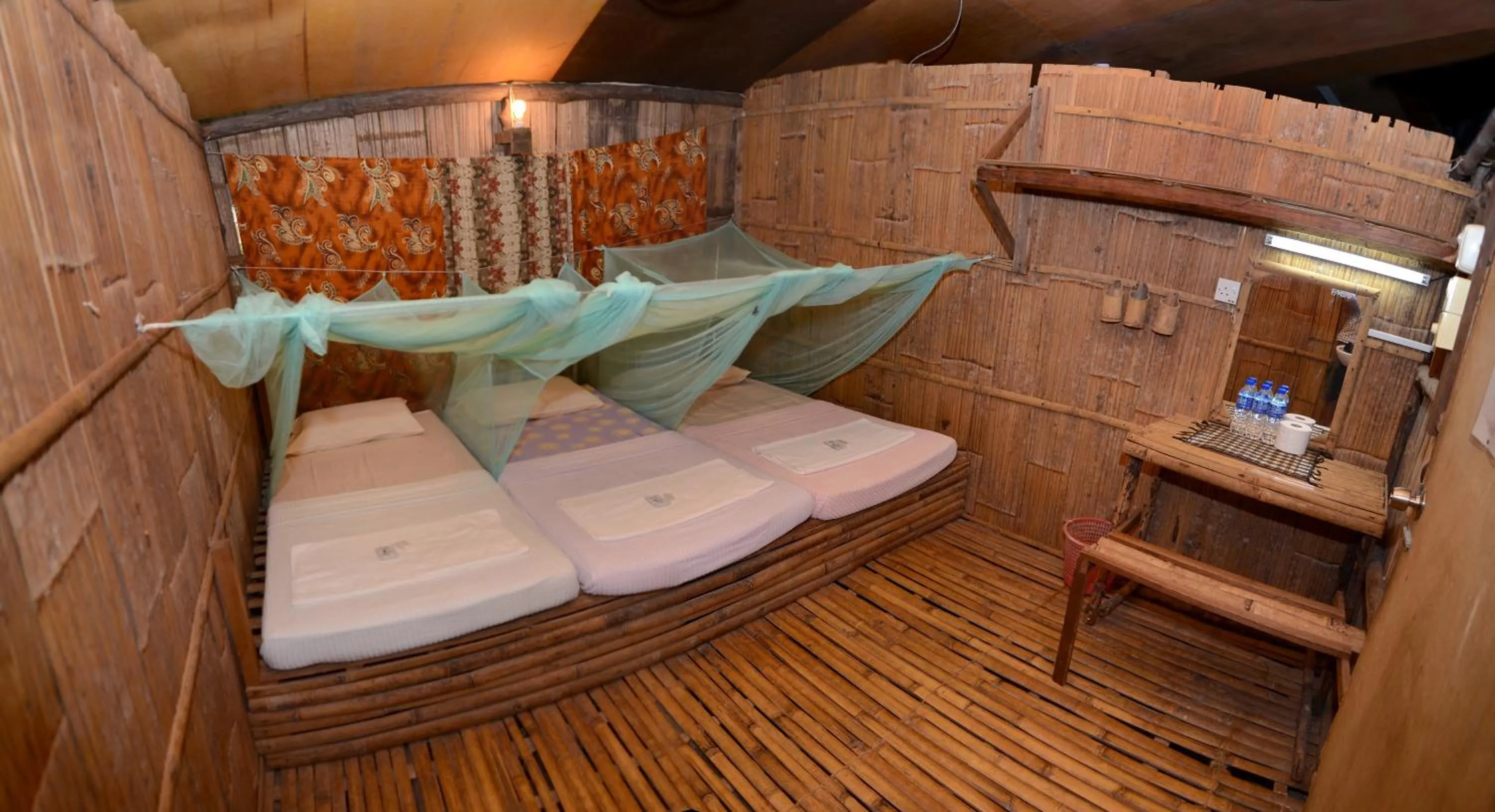 Bed in Sabah Tea Resort