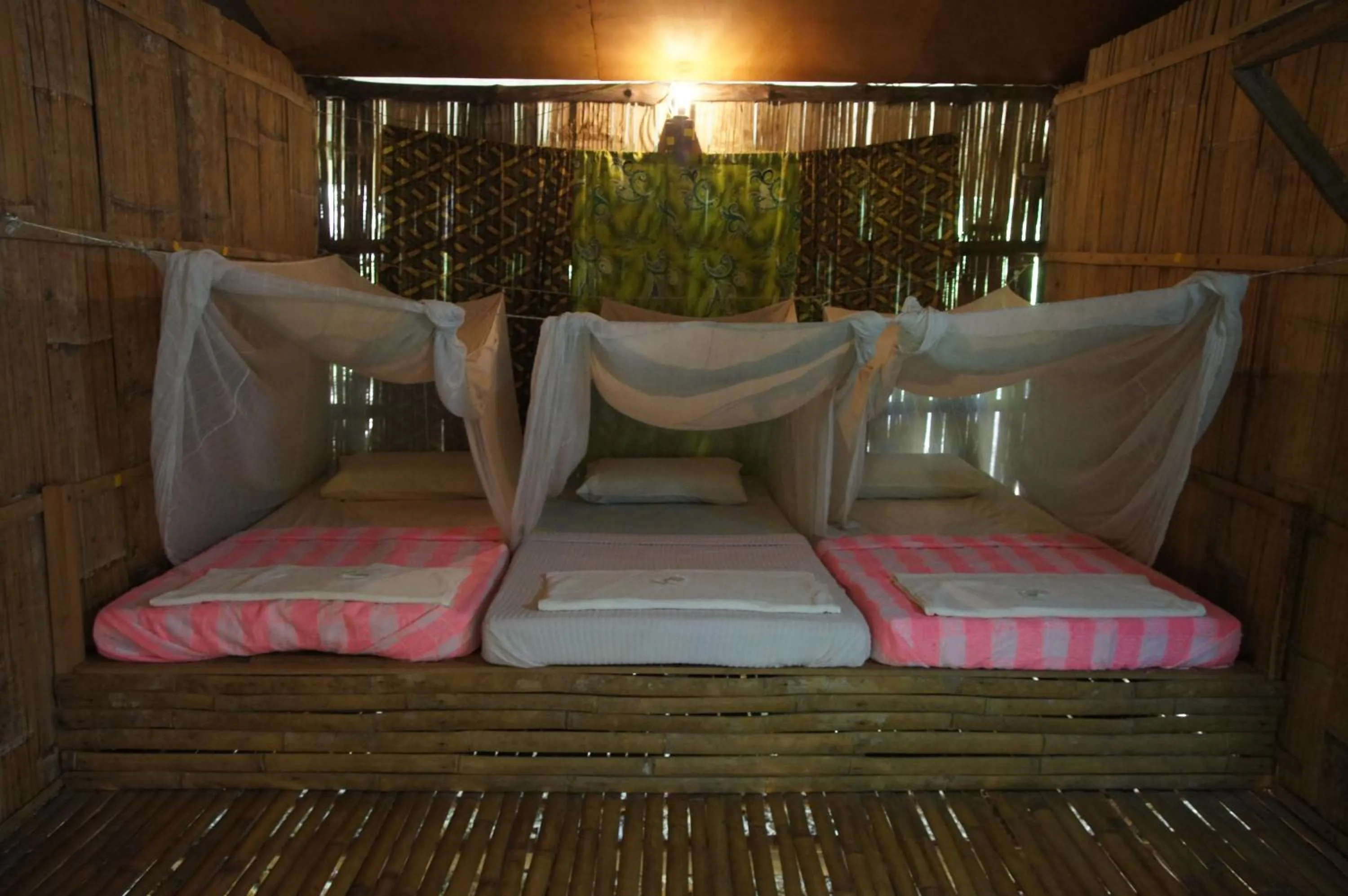 Bed in Sabah Tea Resort