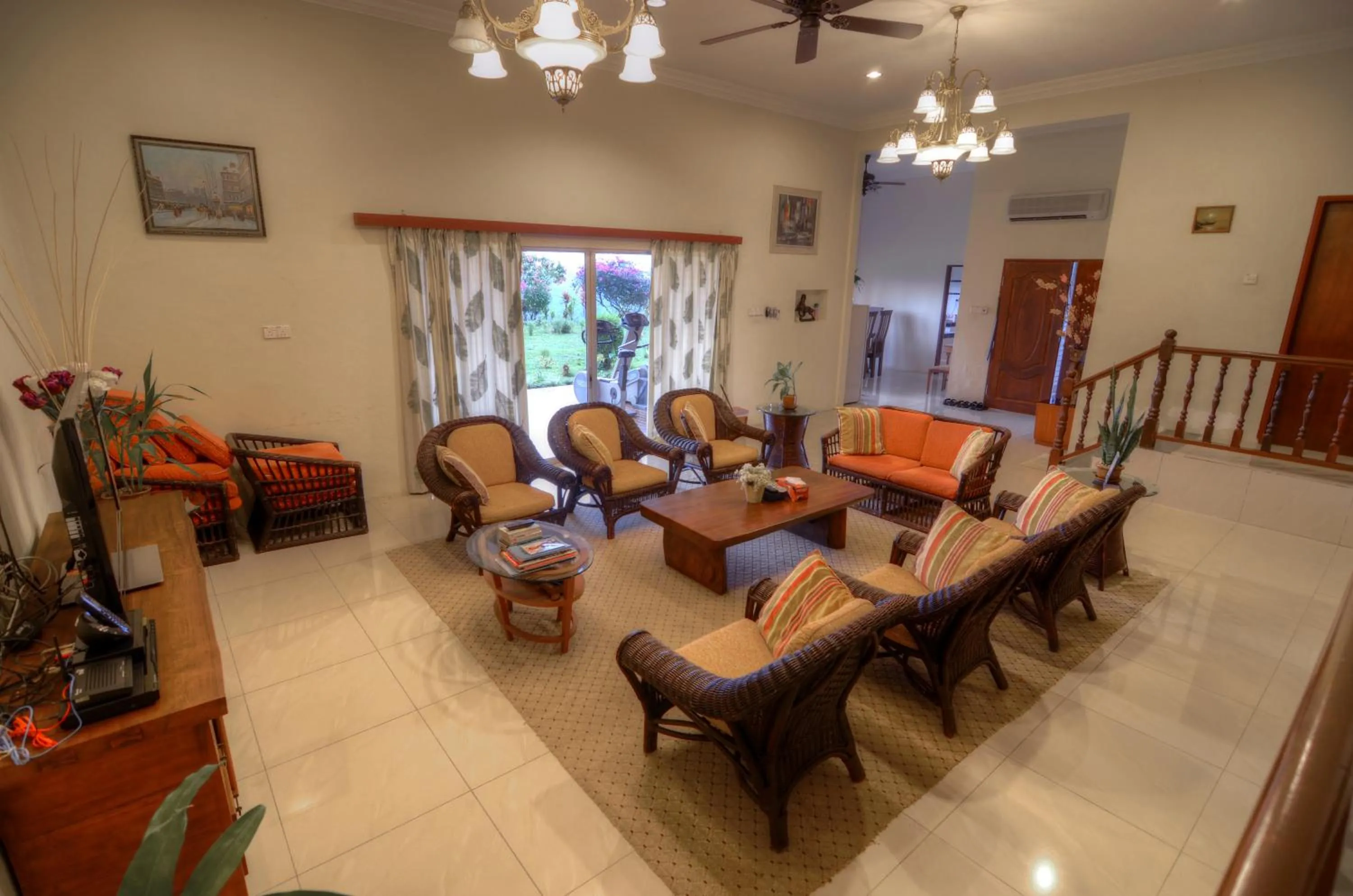 Living room in Sabah Tea Resort