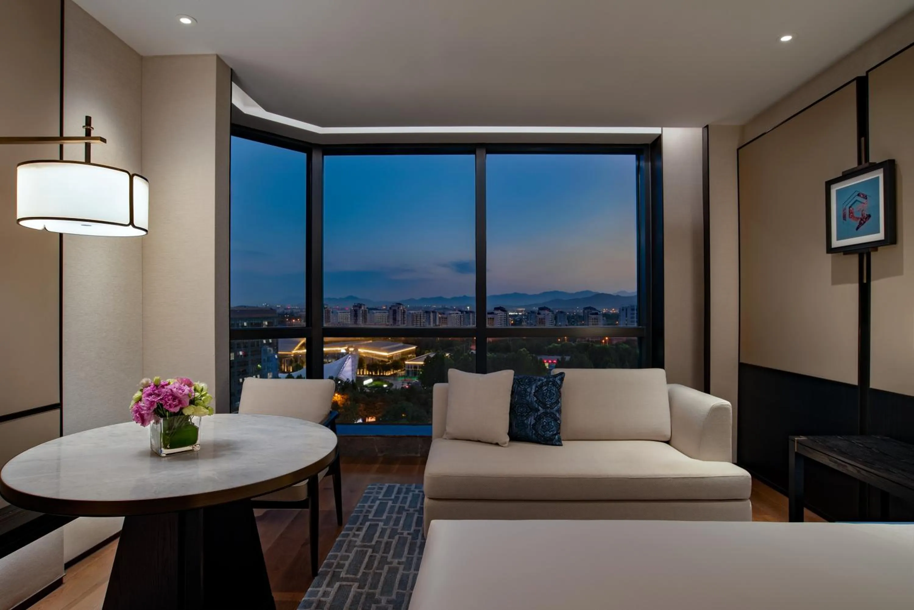 Seating area in Empark Grand Hotel Beijing