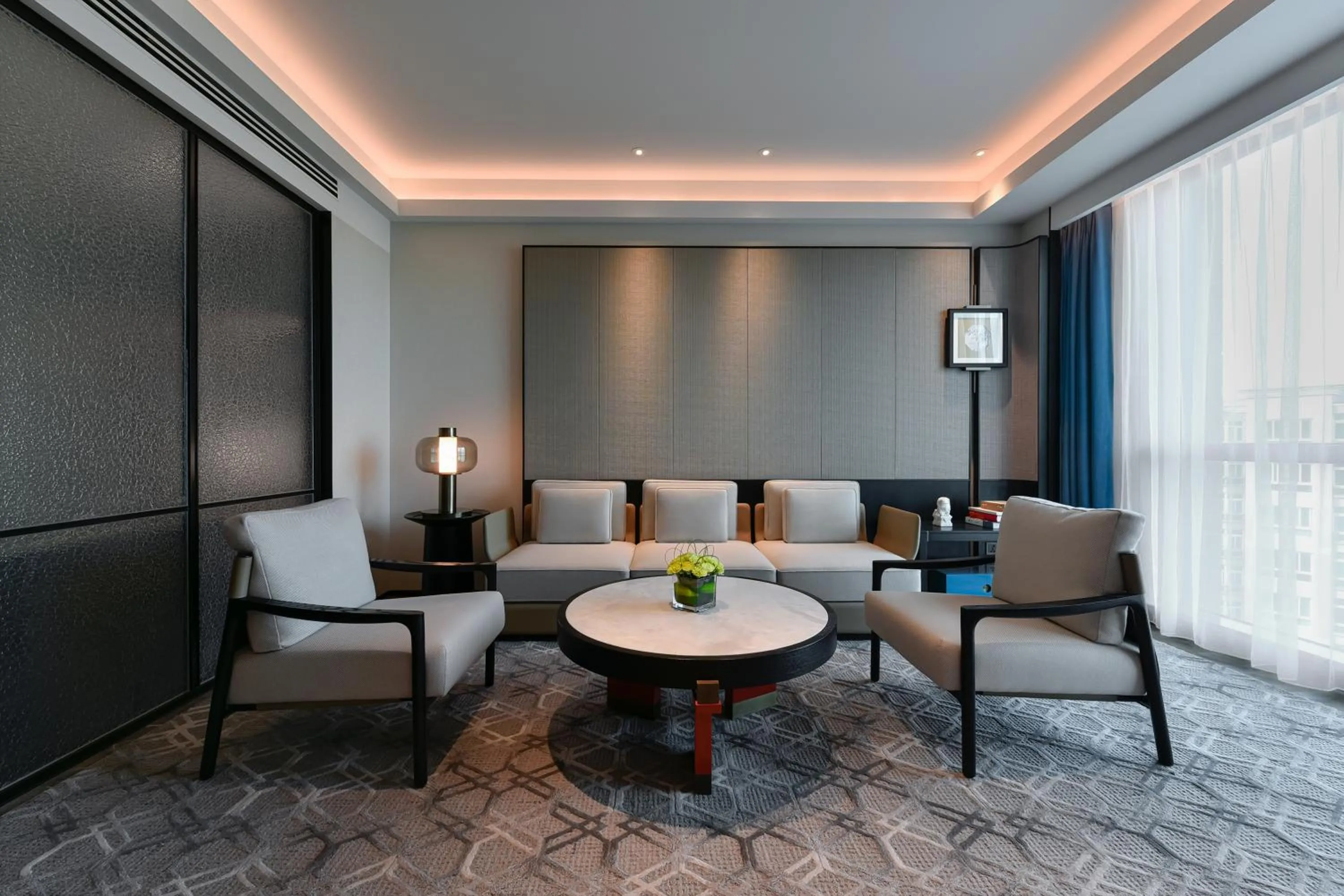 Living room in Empark Grand Hotel Beijing