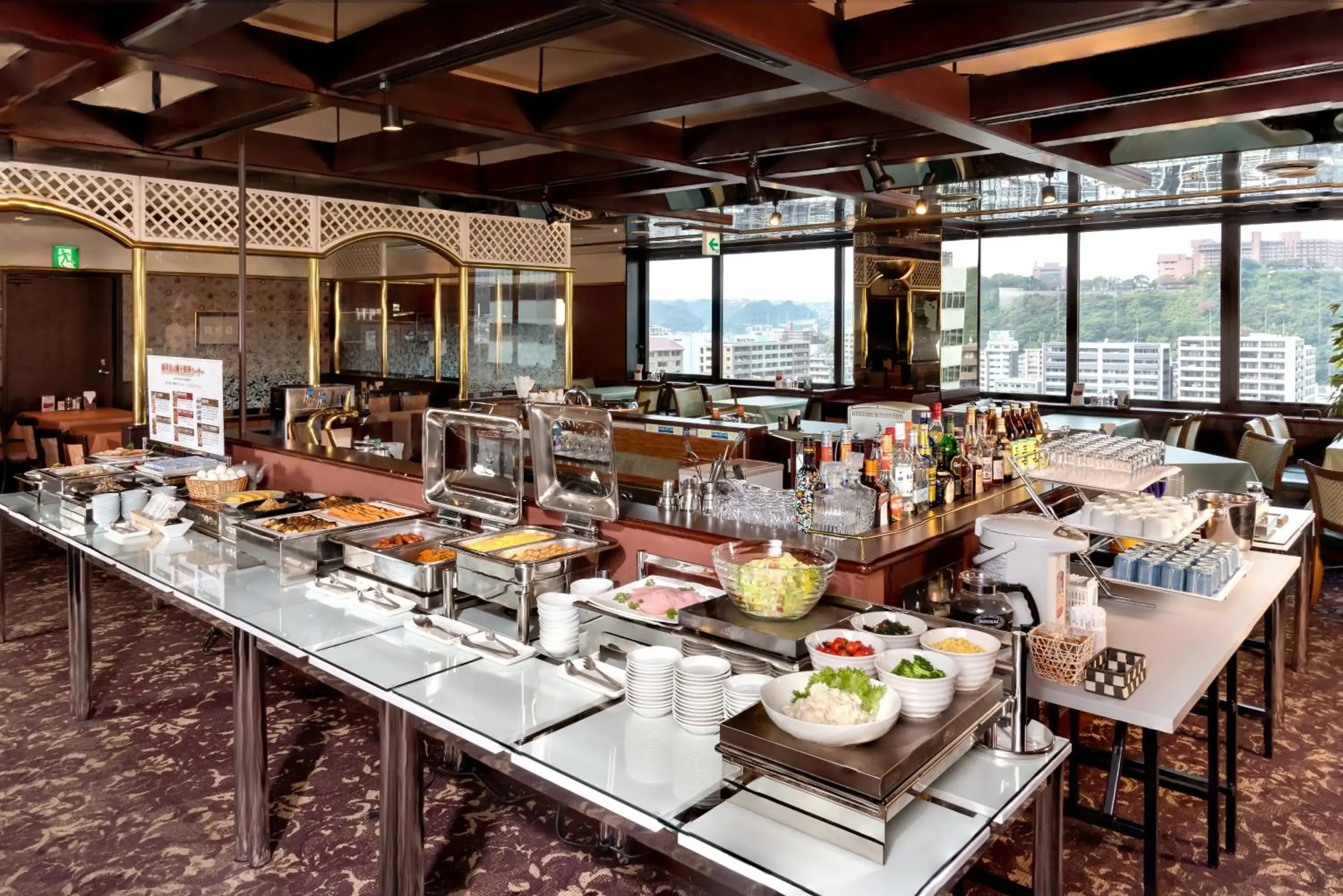 Buffet breakfast in Kagoshima Washington Hotel Plaza Buffet breakfast in Kagoshima Washington Hotel Plaza