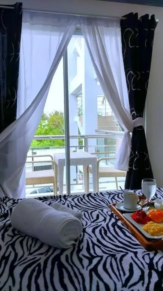 View (from property/room), Bed in Bohol South Beach Hotel View (from property/room), Bed in Bohol South Beach Hotel