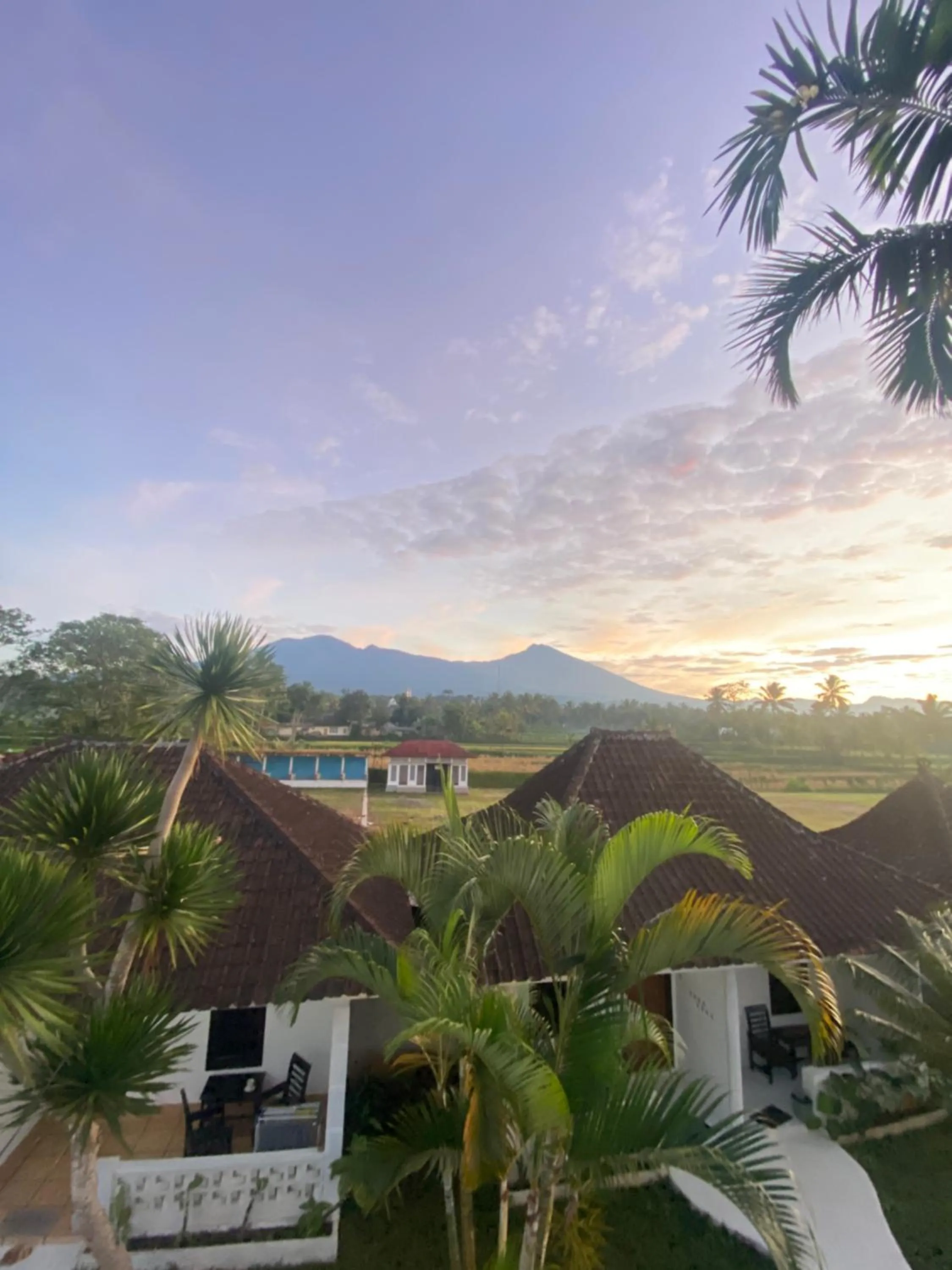 Mountain view in Pondok Tetebatu Cottages and Cafe