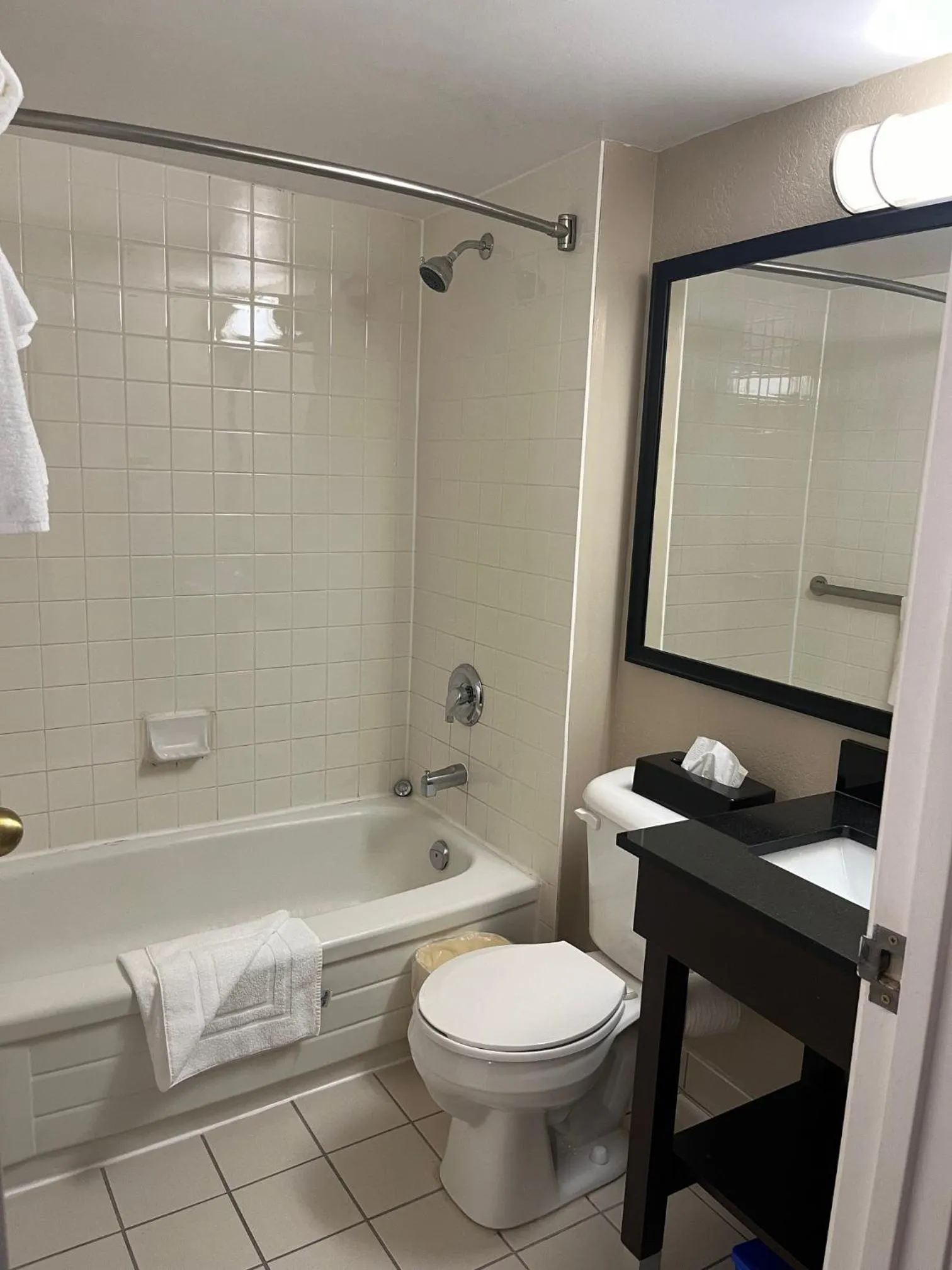 Bathroom in Travelodge by Wyndham Ottawa East
