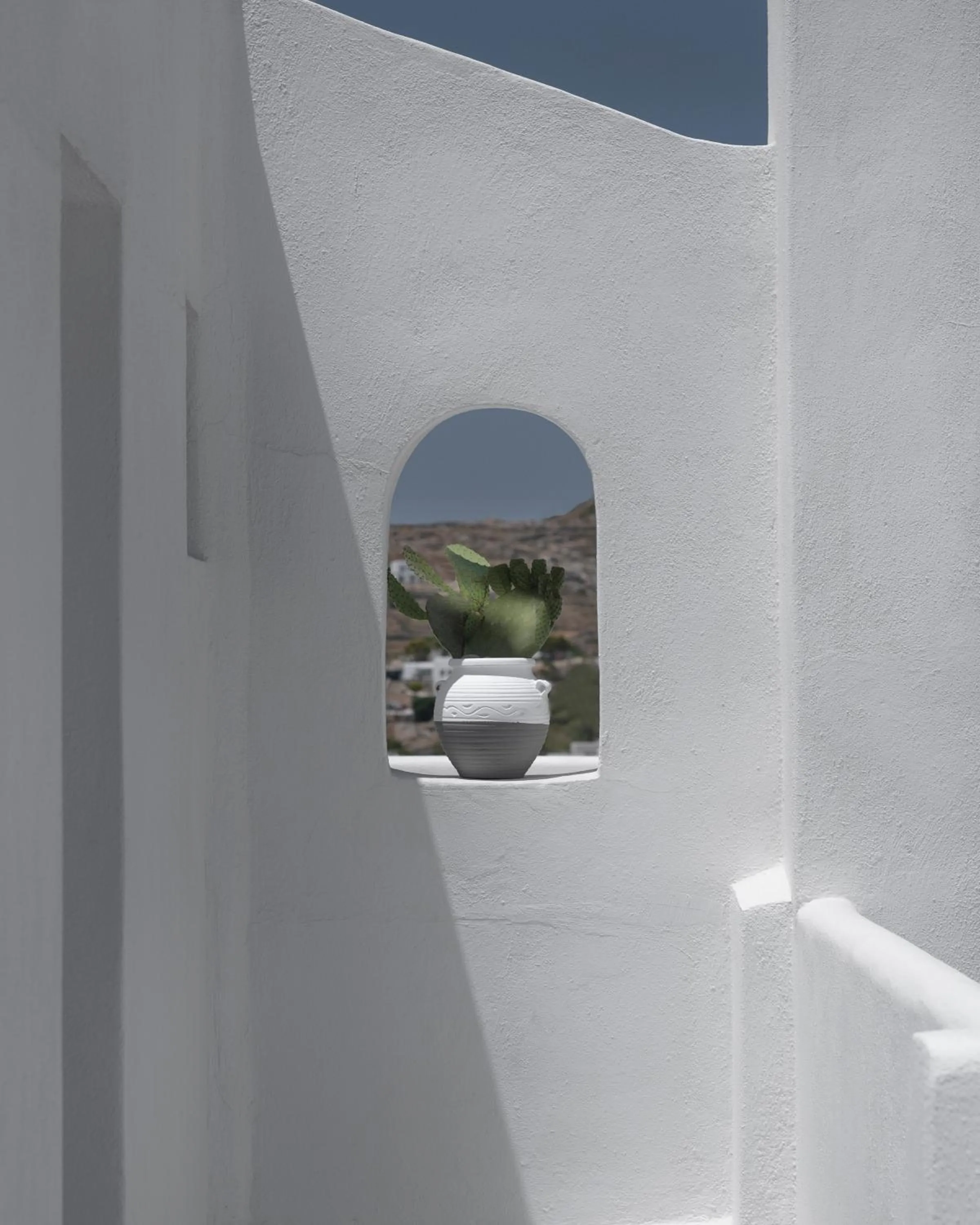 Decorative detail in Mykonos Essence Adults Only
