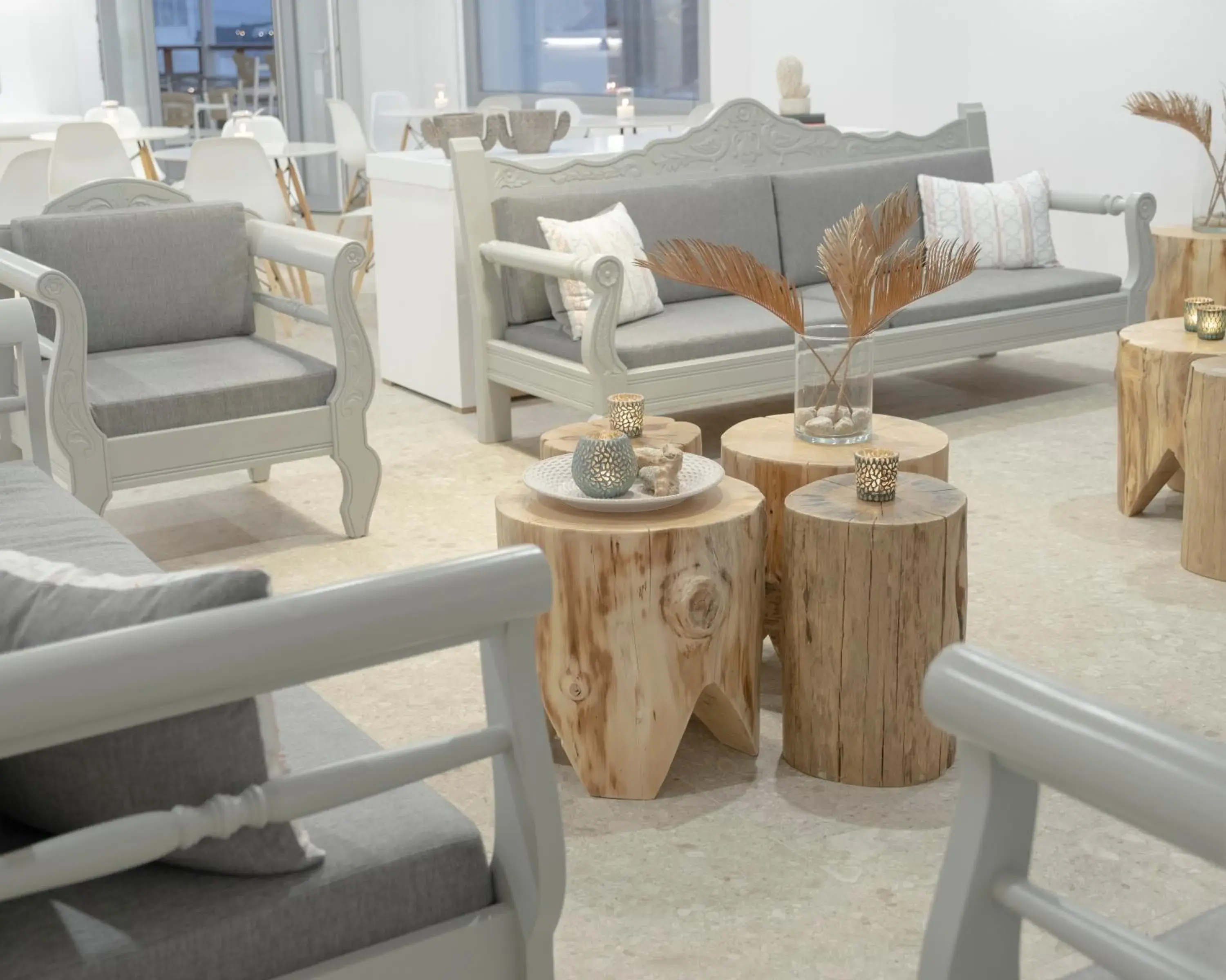 Lobby or reception in Mykonos Essence Adults Only Lobby or reception in Mykonos Essence Adults Only