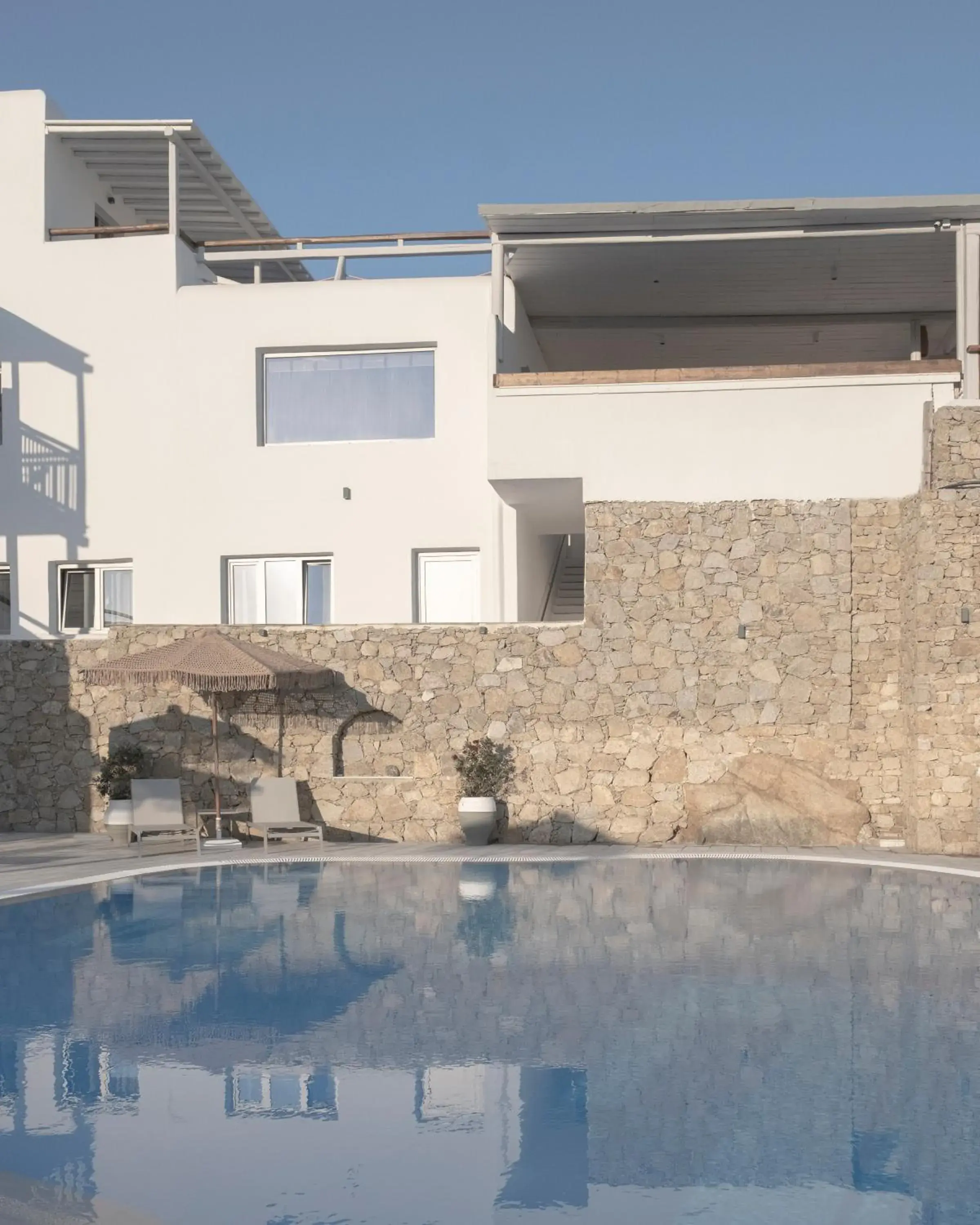 Property building in Mykonos Essence Adults Only Property building in Mykonos Essence Adults Only